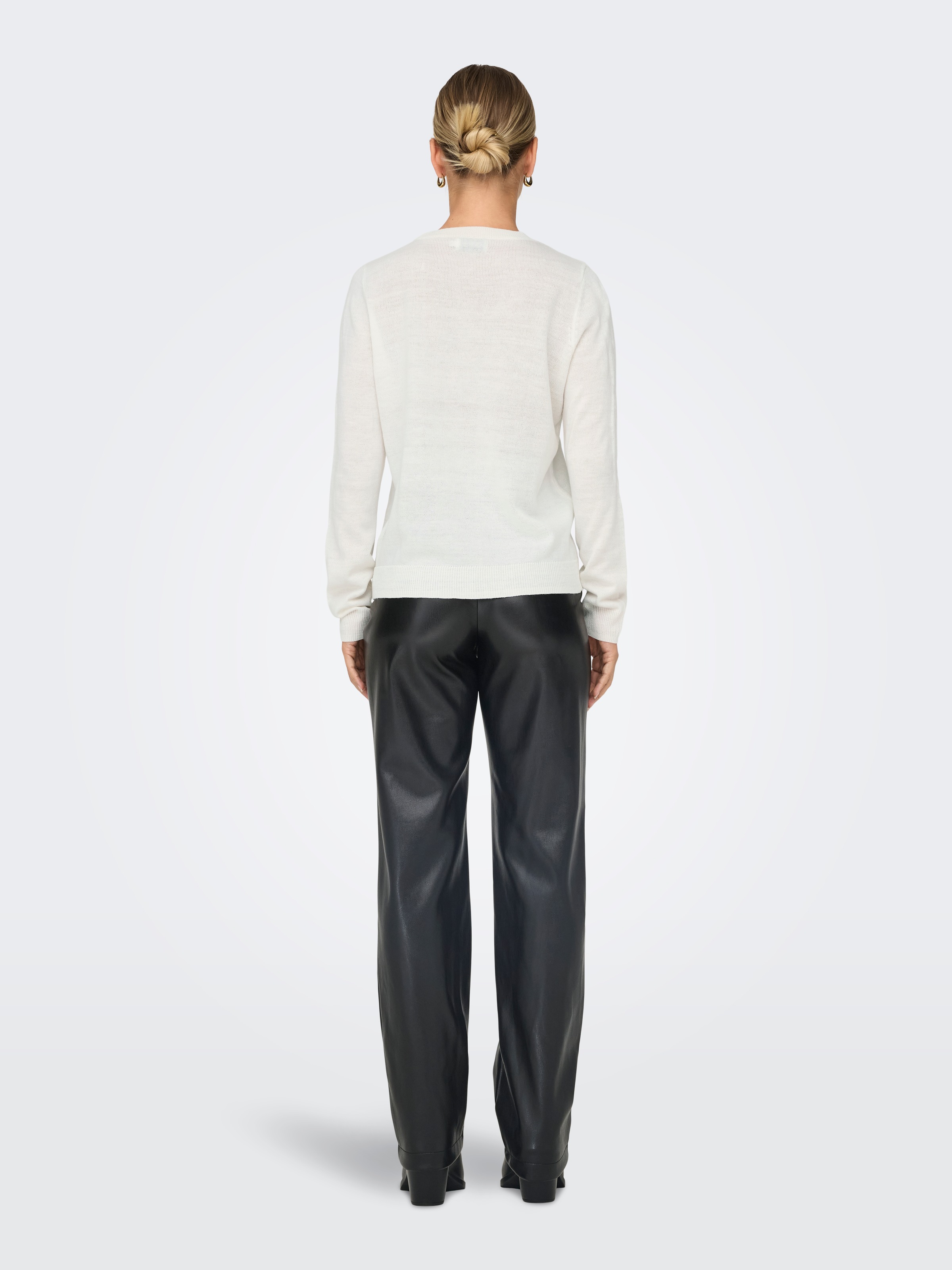 ONLY Weihnachtspullover »ONLXMAS LS O-NECK MIX DETAIL BOX KNT«