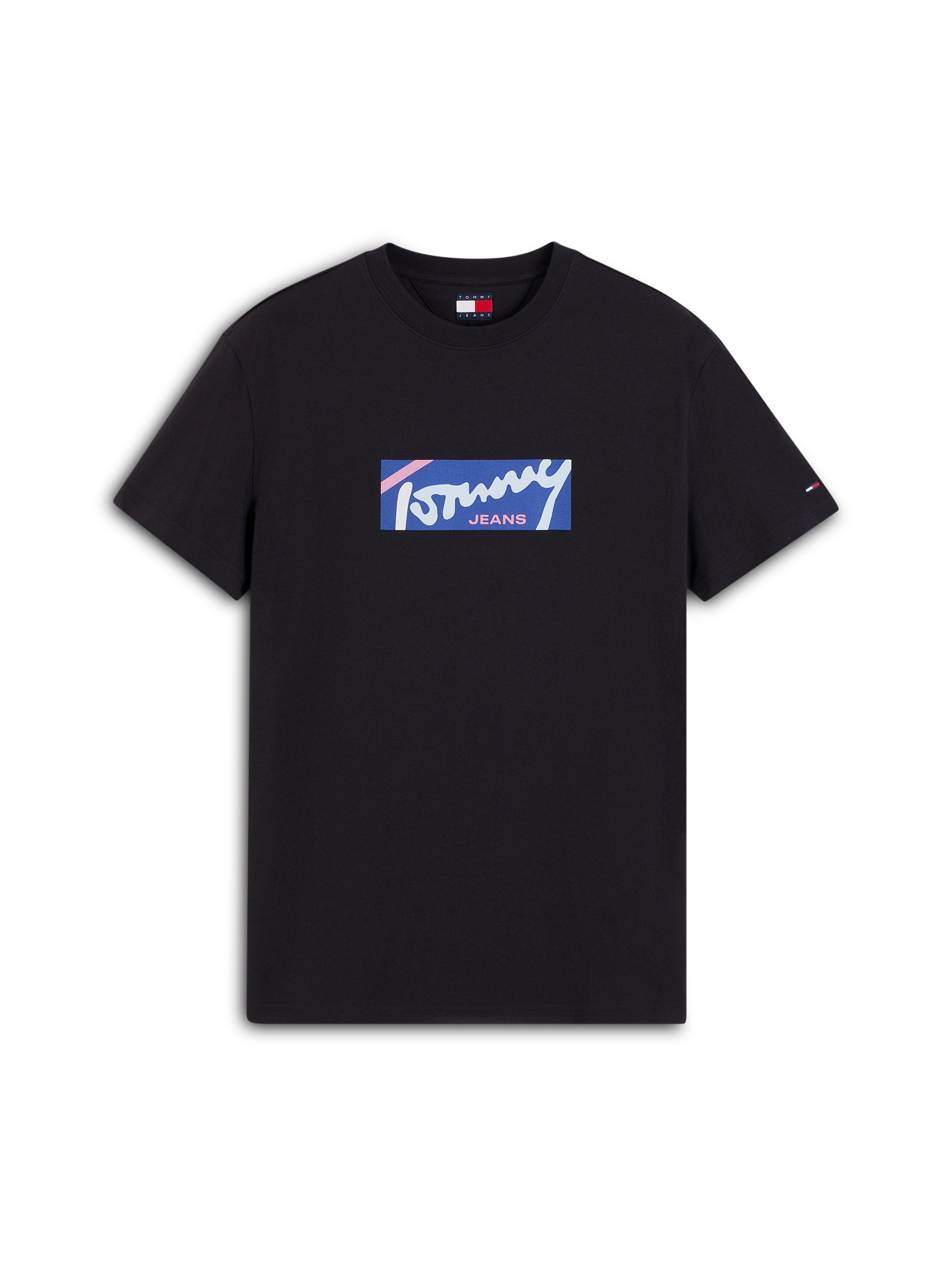 Tommy Jeans T-Shirt »TJM REGULAR SIGNATURE« Print, Rundhals, normale Passform