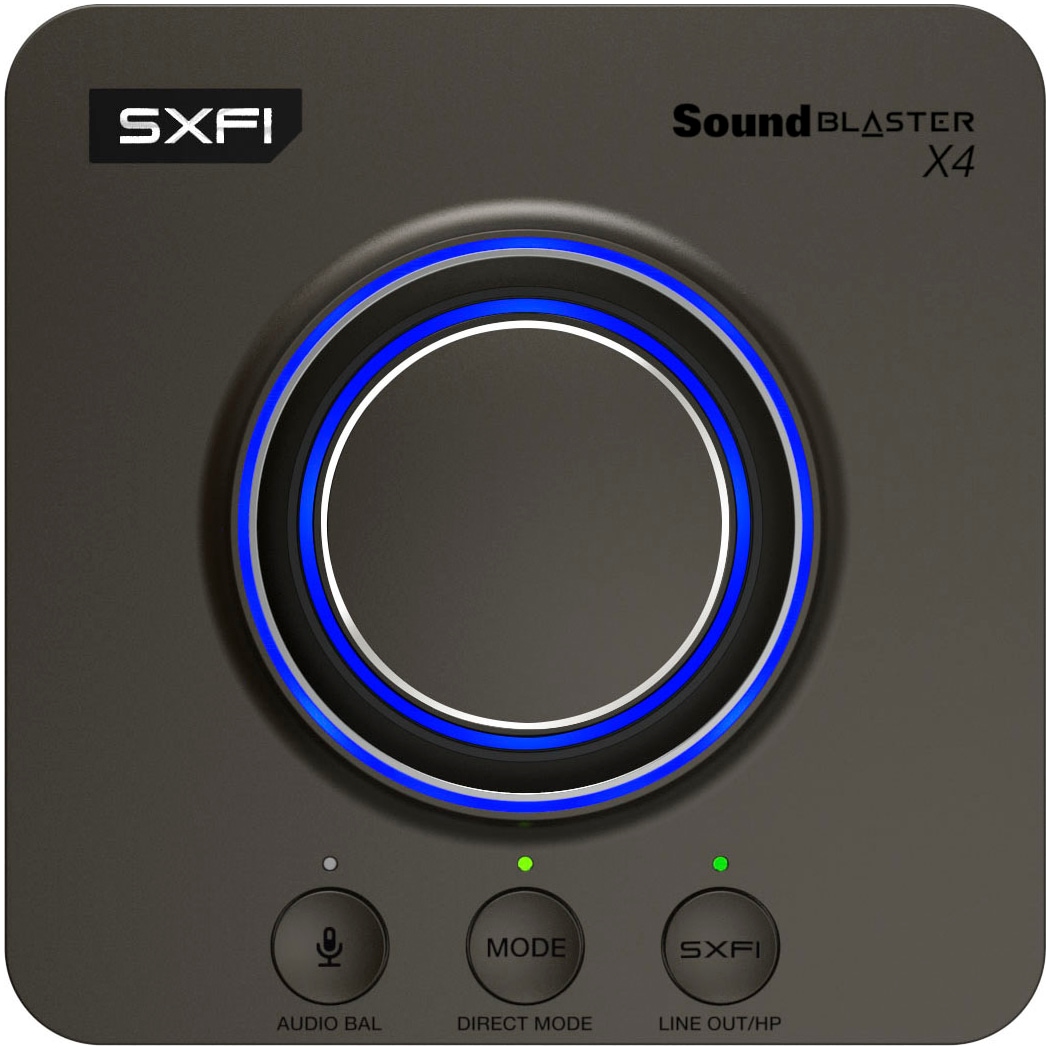 Creative USB-Soundkarte »SoundBlaster X4«, PC-Mac