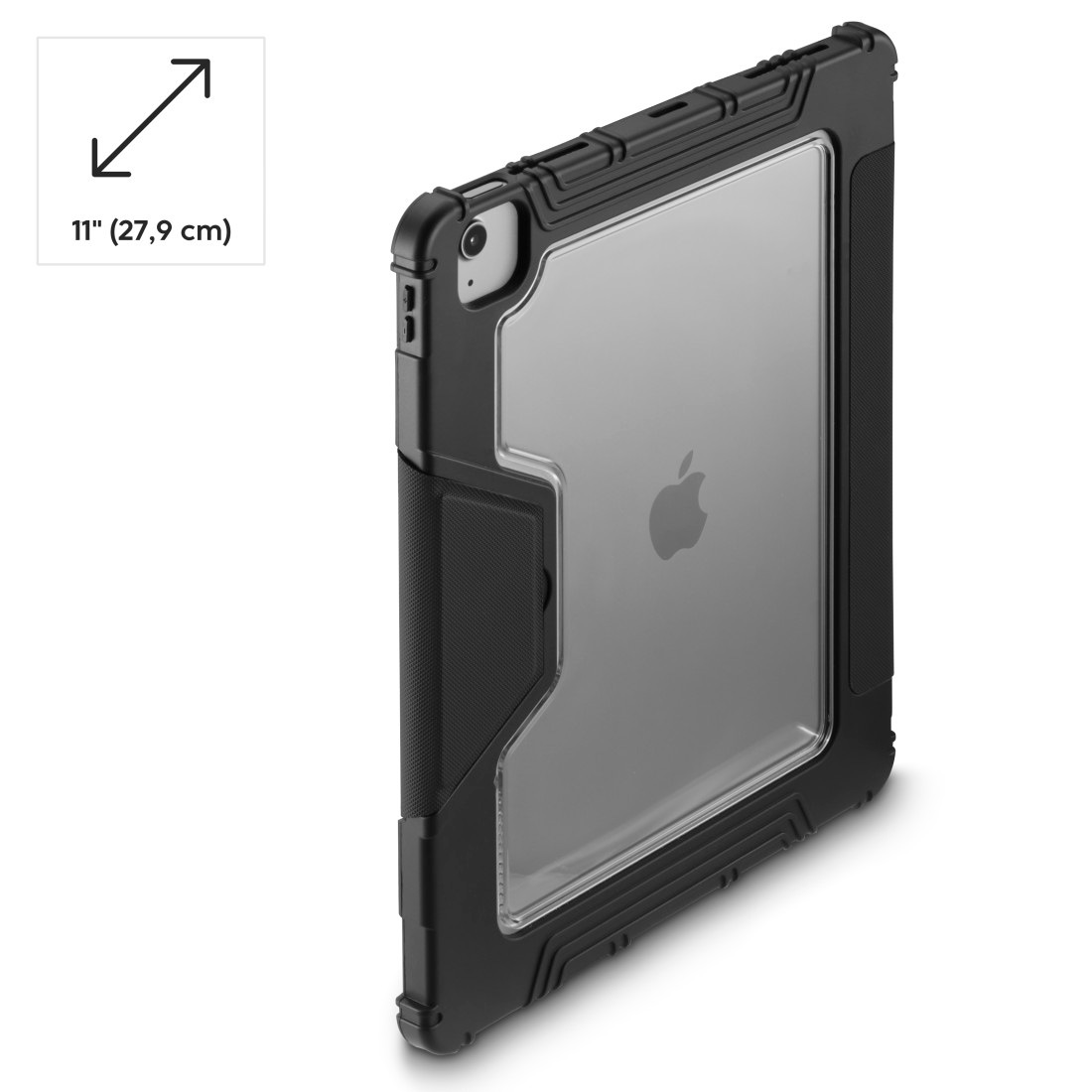 Hama Tablet-Hülle »Outdoor-Tablet-Hülle f. iPad Air (10.9"/11“) stoßfest, Standfunktion« Tablet Stoßschutz, Stifthalter, Standfunktion, transparenter Rücken