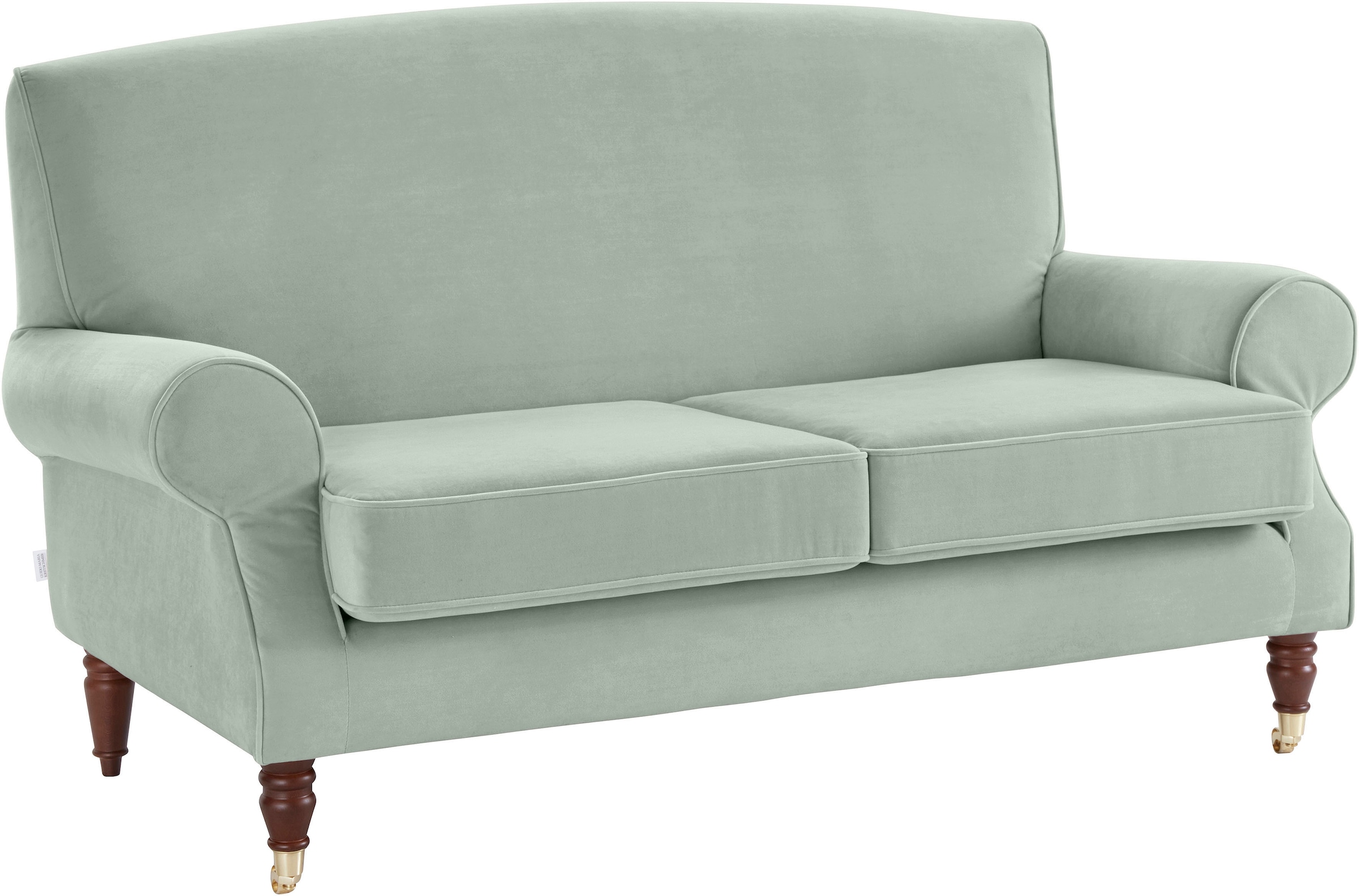 Home affaire 2-Sitzer »Rennes« in Samtoptik oder Baumwoll-Mix