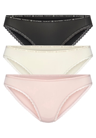 Tommy Hilfiger Underwear Bikinislip »3P BIKINI«, (Packung, 3er-Pack), mit Spitzenkante... kaufen