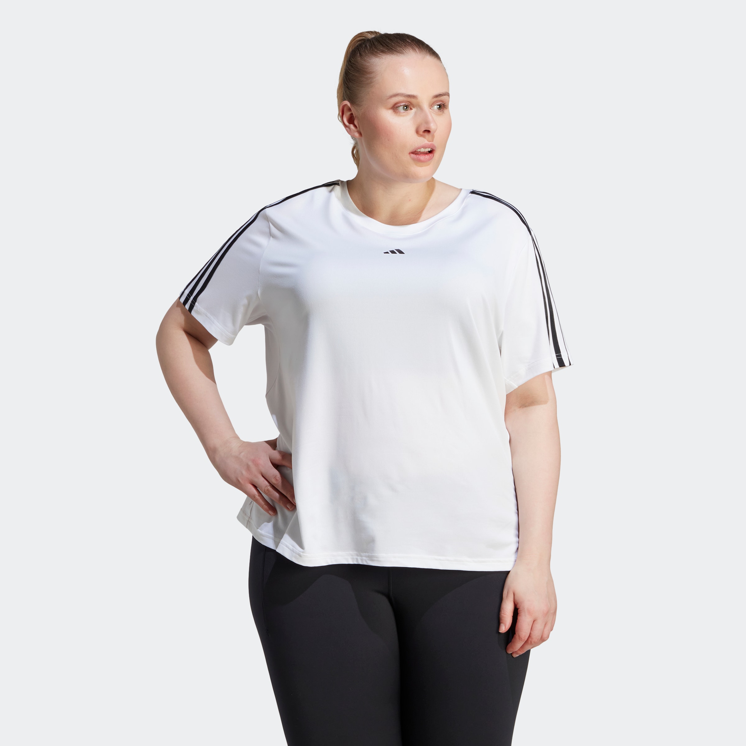 T-Shirt »AEROREADY TRAIN ESSENTIALS 3-STREIFEN – GROSSE GRÖSSEN«