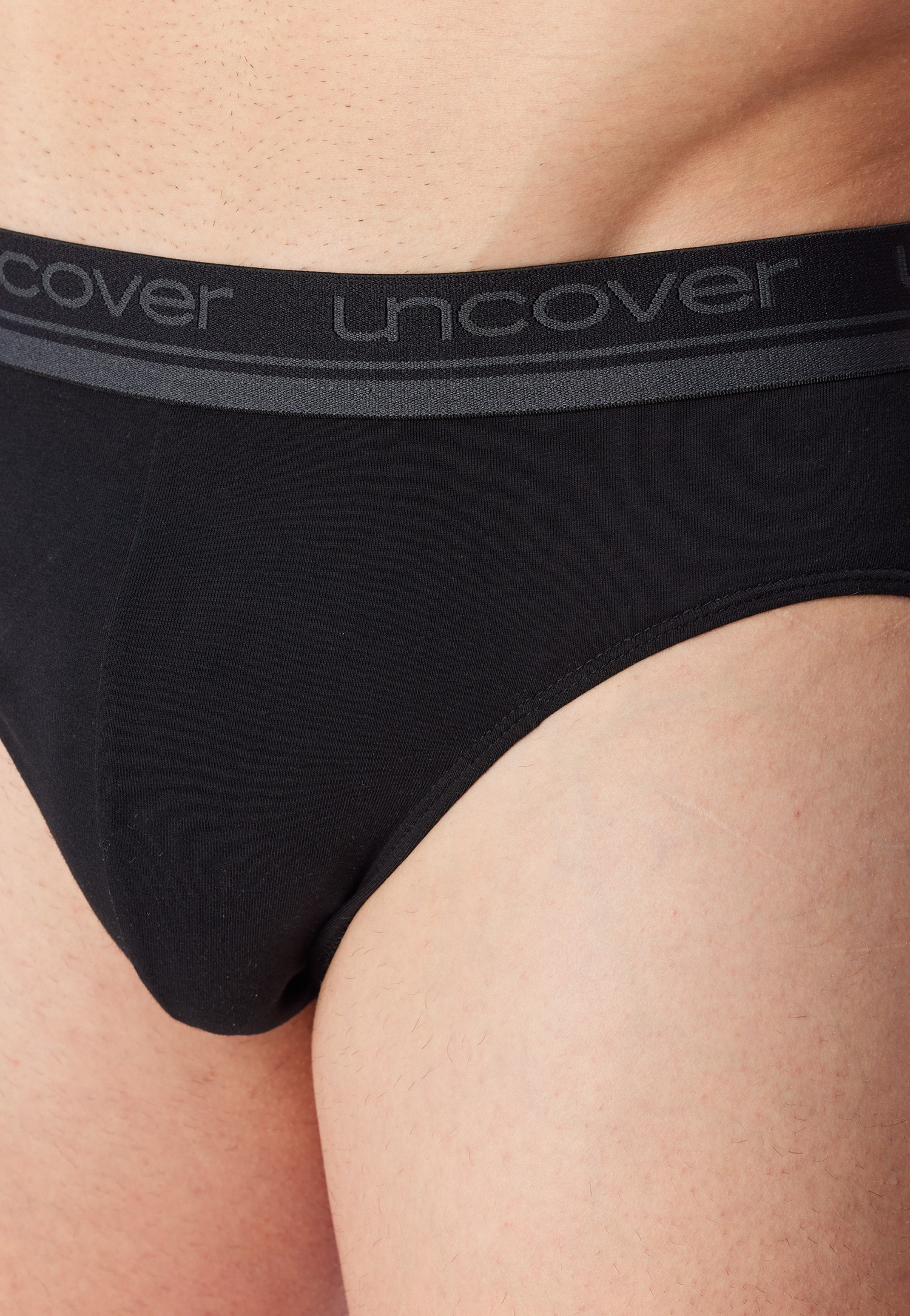 uncover by SCHIESSER Rioslip »Uncover Cotton« elastisch, sportlicher-Look, ohne Eingriff, Logo-Bund
