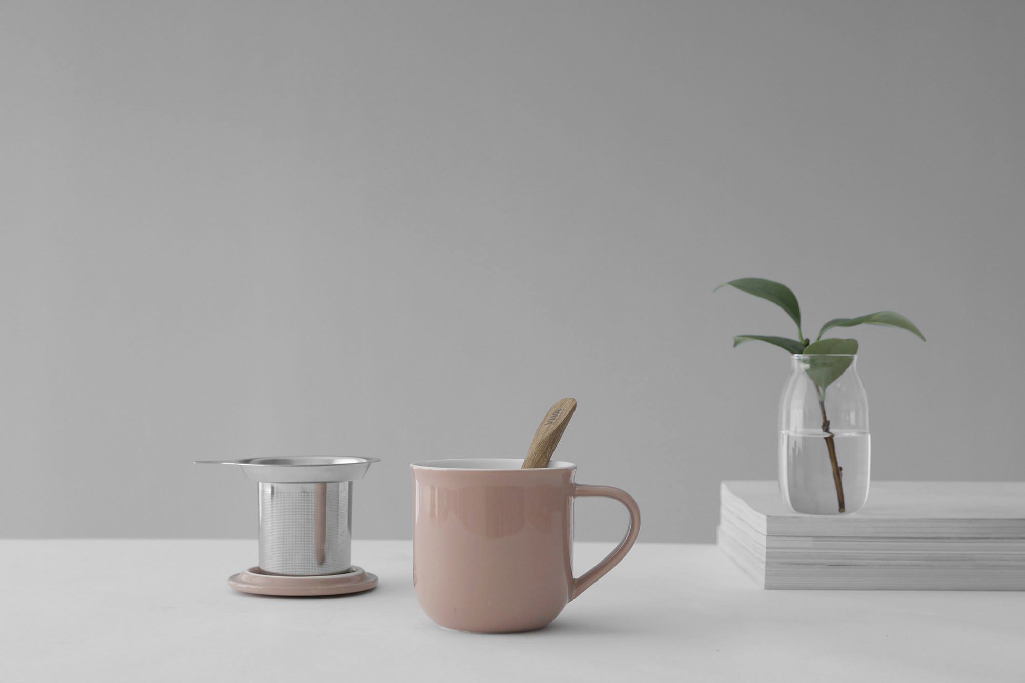 VIVA SCANDINAVIA Tasse »Eva«, mit Teesieb und Deckel, 350 ml