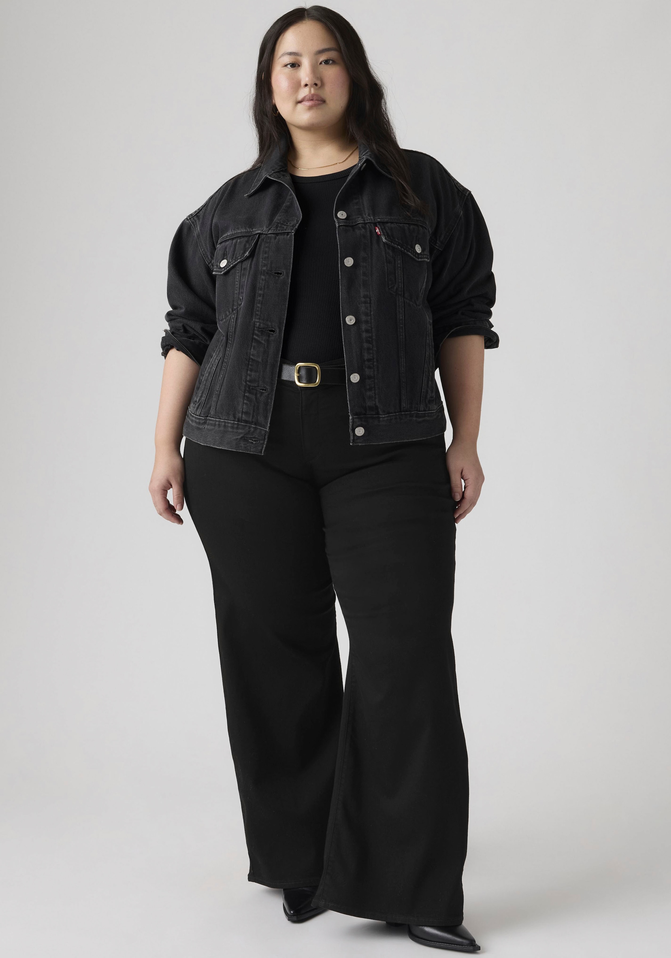 Levi's® Plus Weite Jeans »PL 318 SHAPING WIDE LEG« im Five-Pocket Style