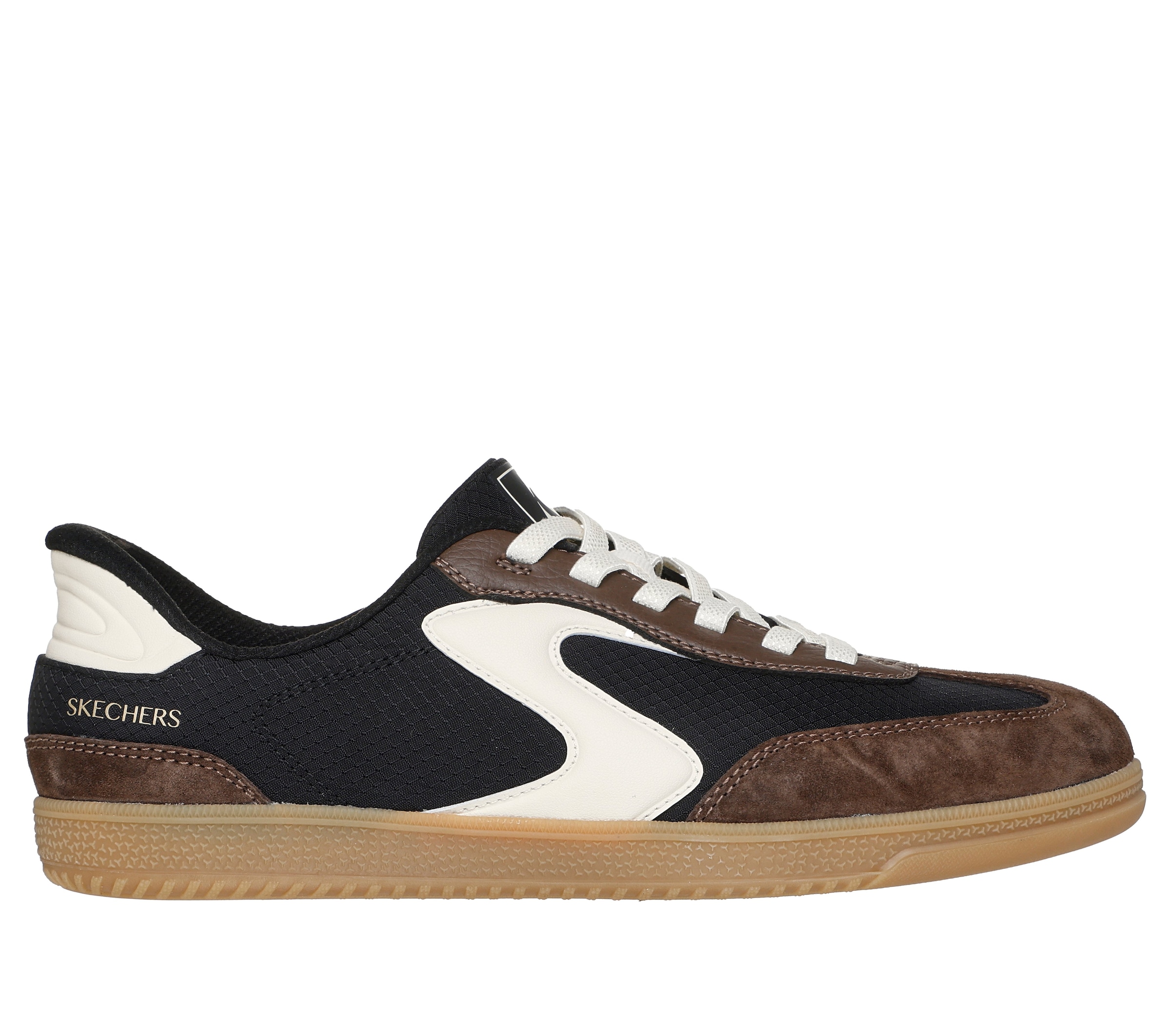 Skechers Slip-On Sneaker »HOTSHOT-EVERYDAY EASE«, Retro Sneaker, Schnürschuh mit Slip-ins