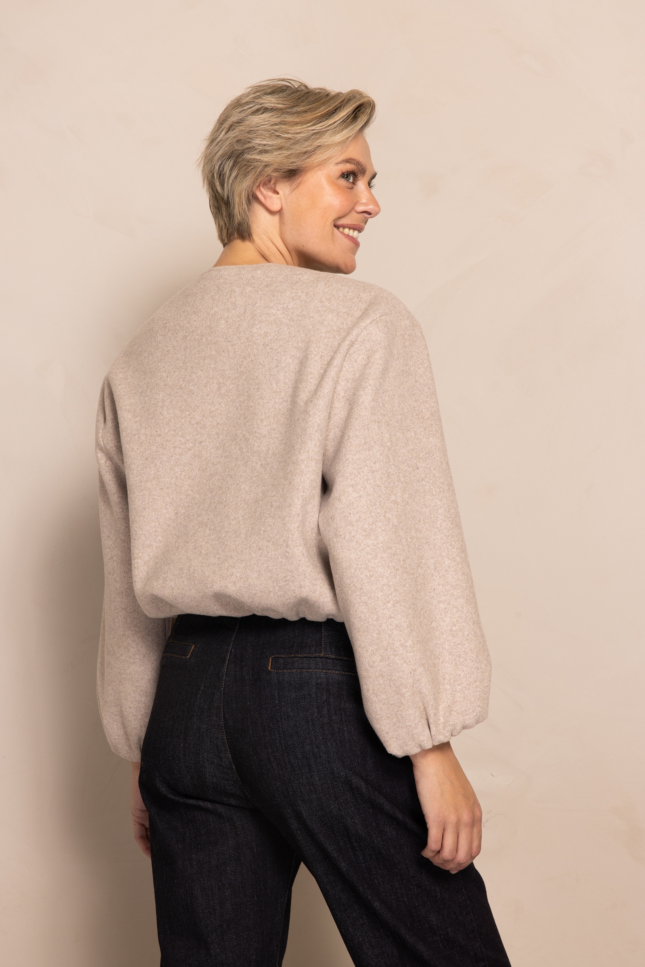 Zhrill Blouson »MANOA«, mit Ballonärmeln