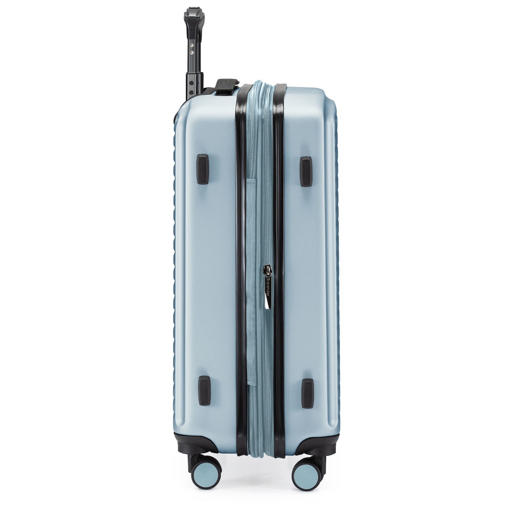 Hauptstadtkoffer Hartschalen-Trolley »Mitte, pool blue, 55 cm«, 4 Rollen