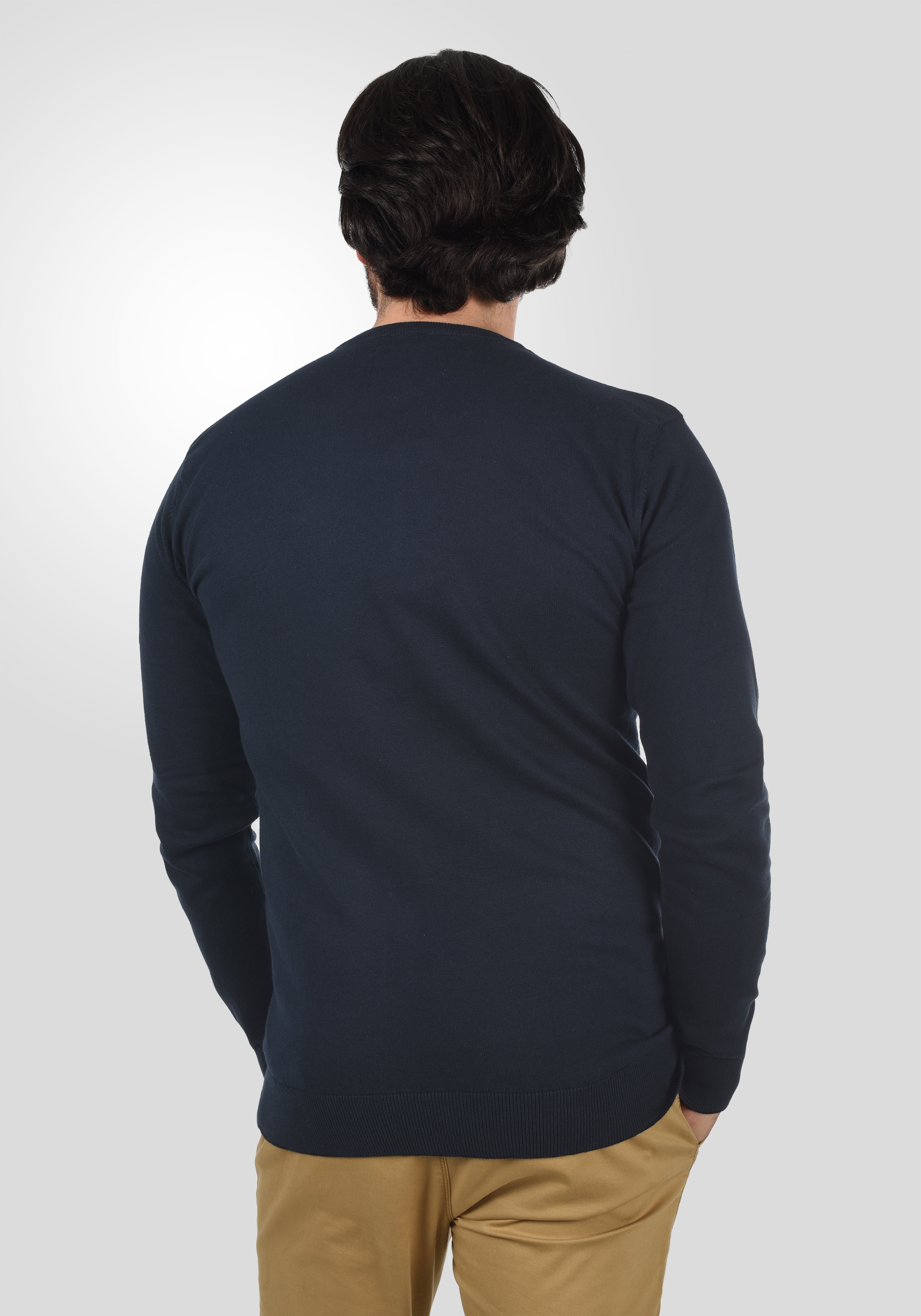 Indicode Strickfleece-Pullover »Strickpullover IDErnesto«