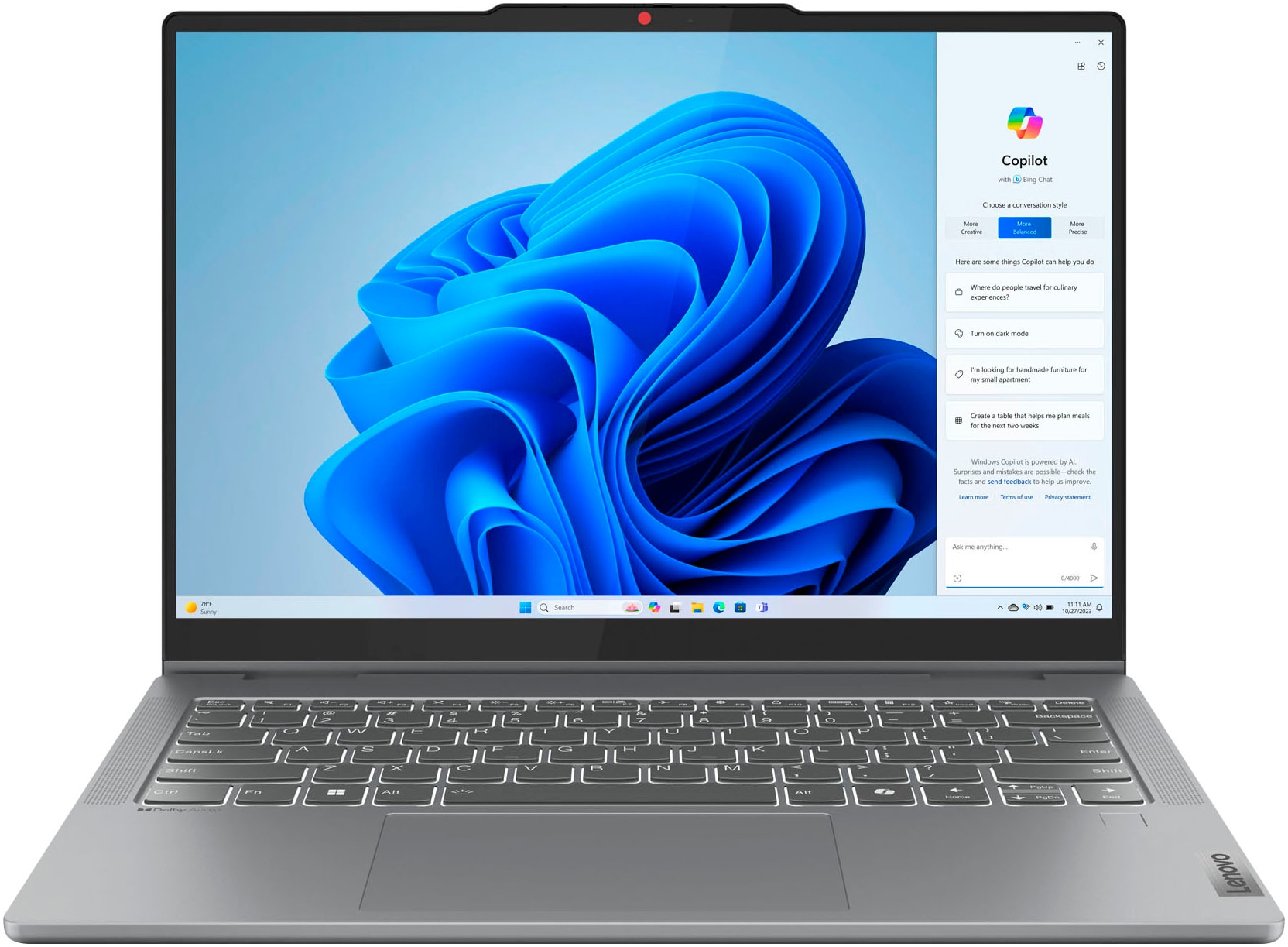 Lenovo Convertible Notebook »IdeaPad 5 2-in-1 14AHP9«, 35,56 cm, / 14 Zoll, AMD, Ryzen 5, Radeon 760M, 512 GB SSD