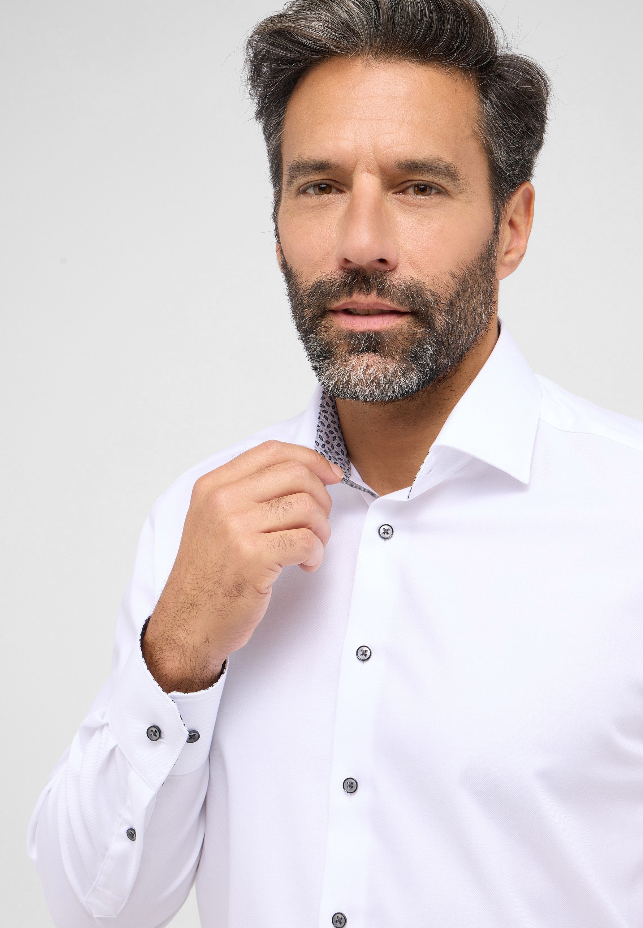 Eterna Langarmhemd »COMFORT FIT«, NON IRON (bügelfrei)
