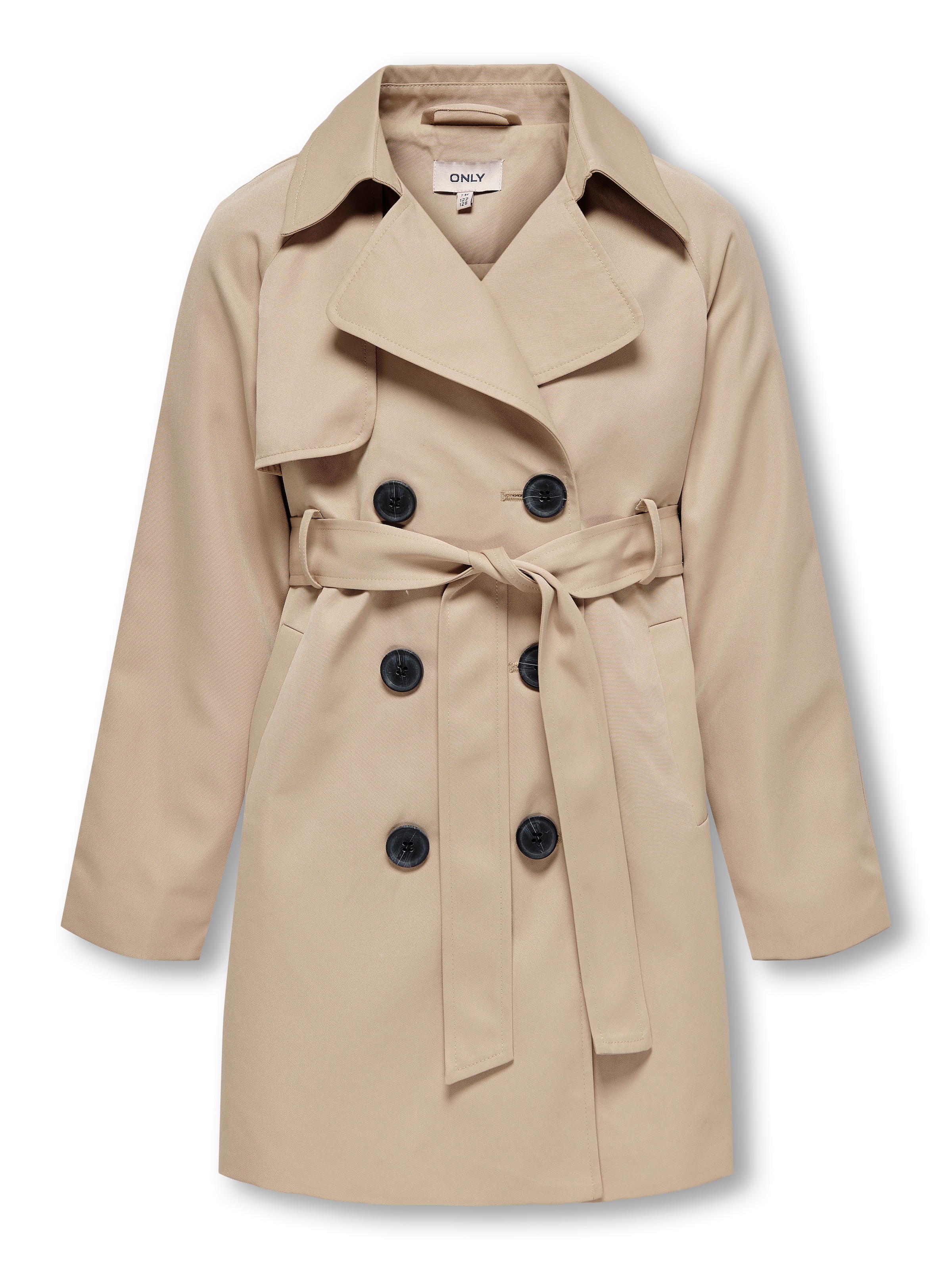 KIDS ONLY Trenchcoat »KOGCHLOE LIFE TRENCHCOAT DB OTW NOOS« mit abnehmbarem Bindegürtel