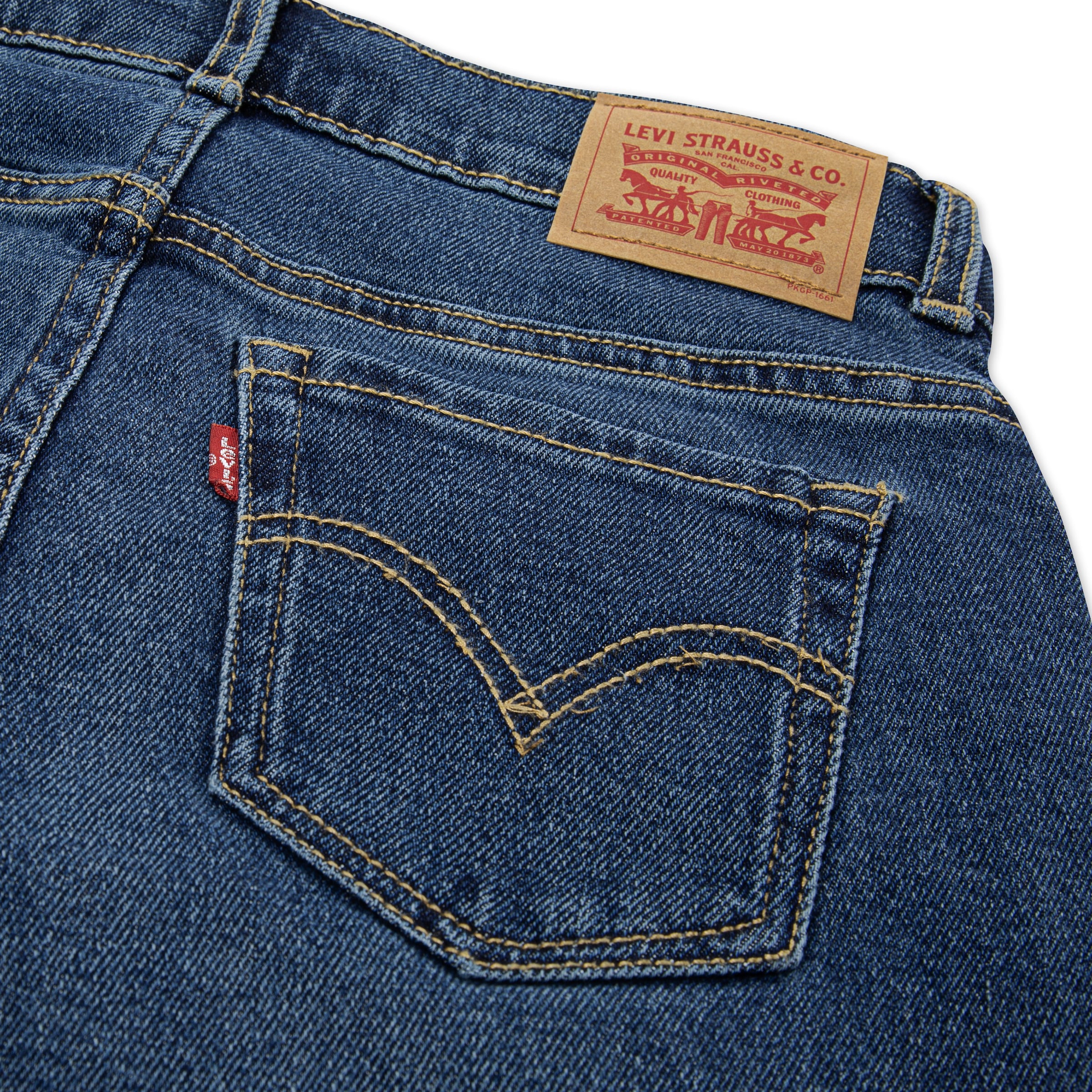 Levi's® Kids Bootcut-Jeans »LVG BAGGY FLARE« Flared, Destroyed-Effekte for Girls