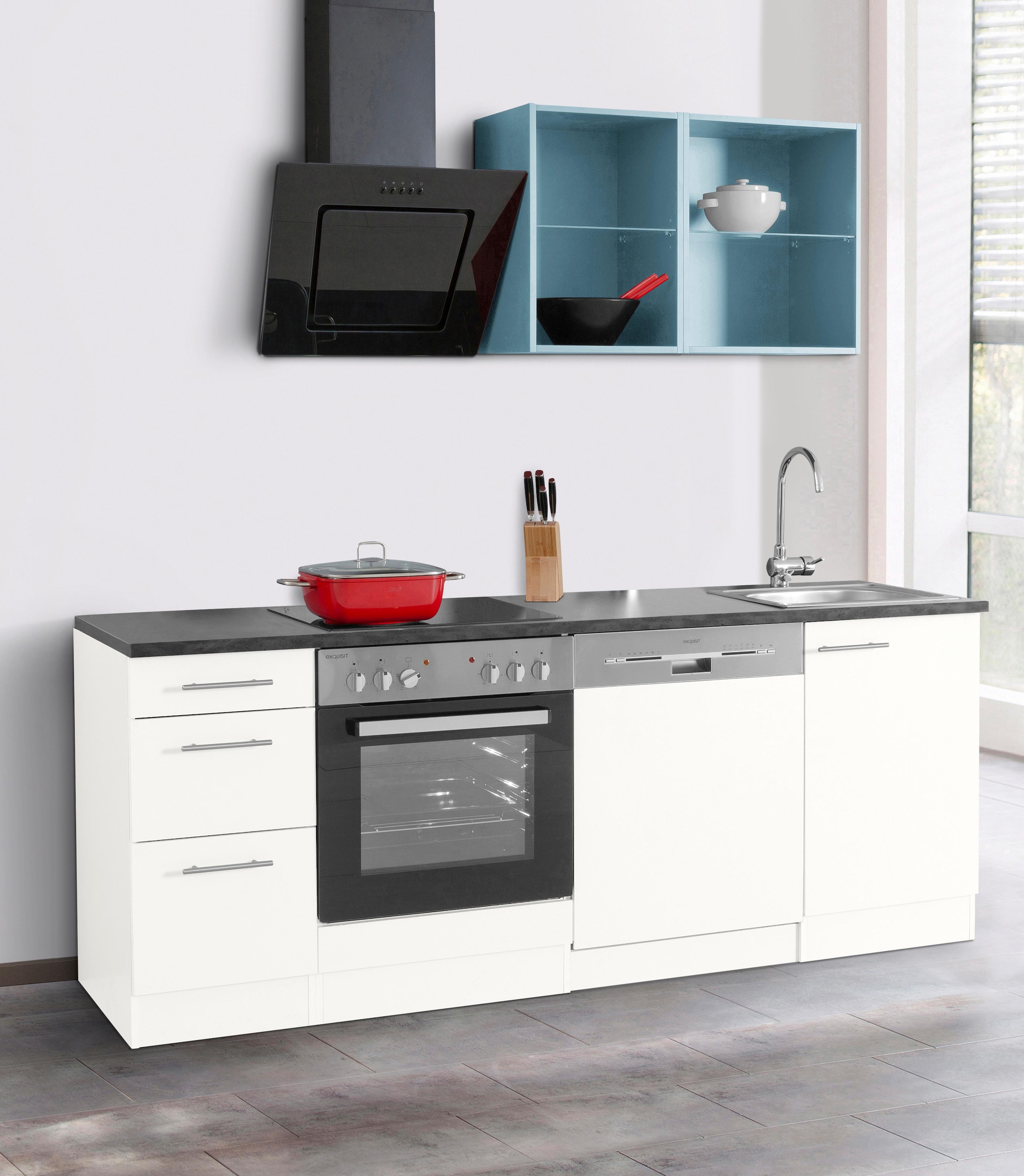 OPTIFIT Küchenzeile »Mini«, ohne online cm Breite bei OTTO 210 E-Geräte