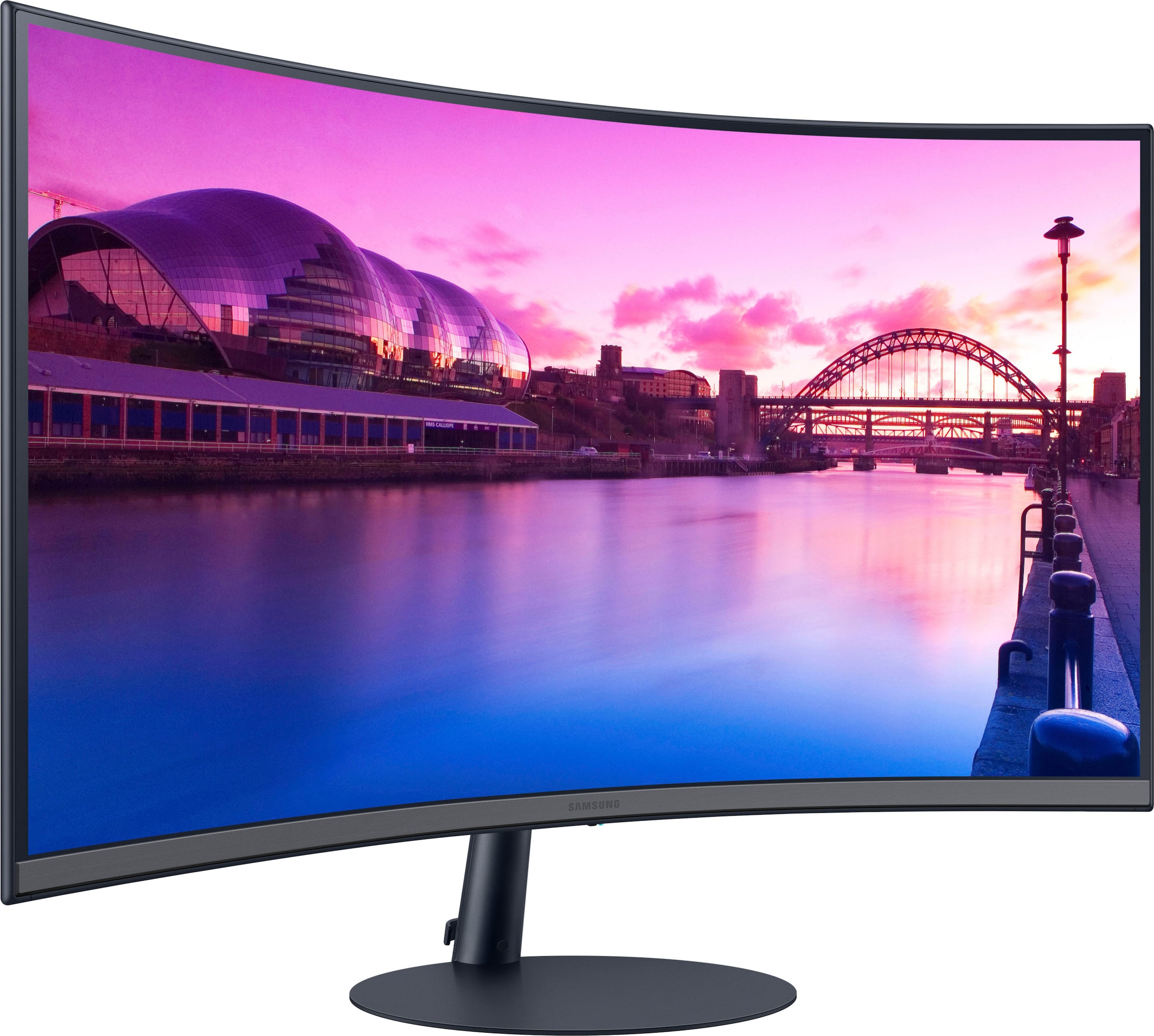 Samsung Curved-LED-Monitor »S32C390EAU«, 80 cm/32 Zoll, 1920 x 1080 px, Full HD, 75 Hz, Schwarz