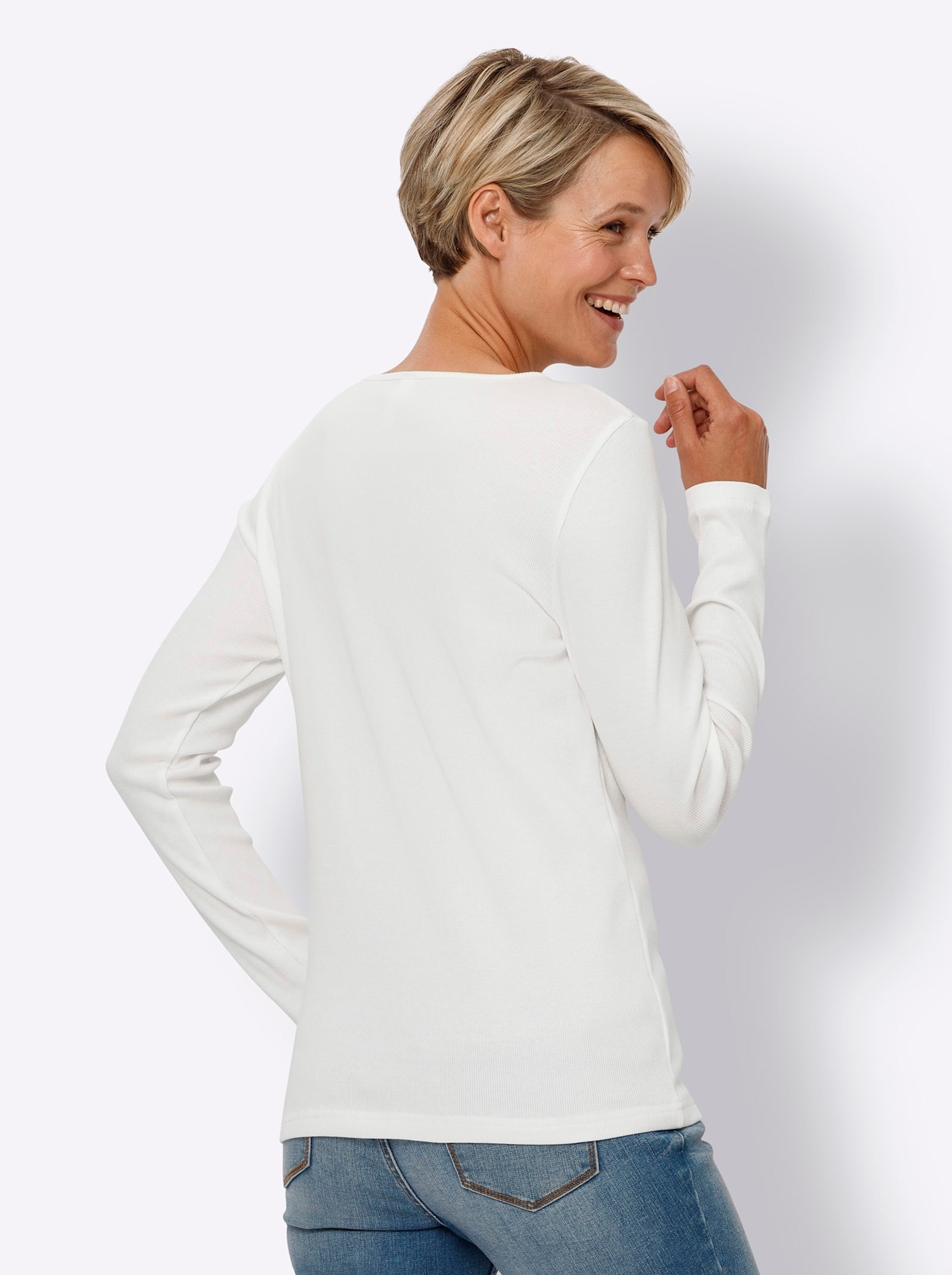 Classic Basics Langarmshirt »Langarm-Shirt«, (1 tlg.)