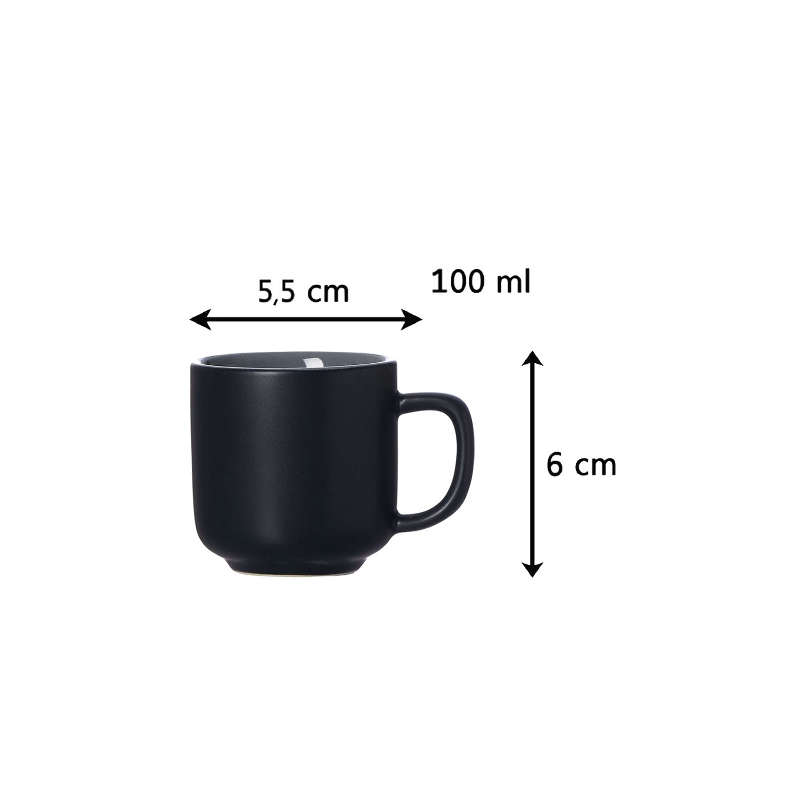Ritzenhoff & Breker Tasse »Espressotasse mit Untertasse Jasper 100 ml«