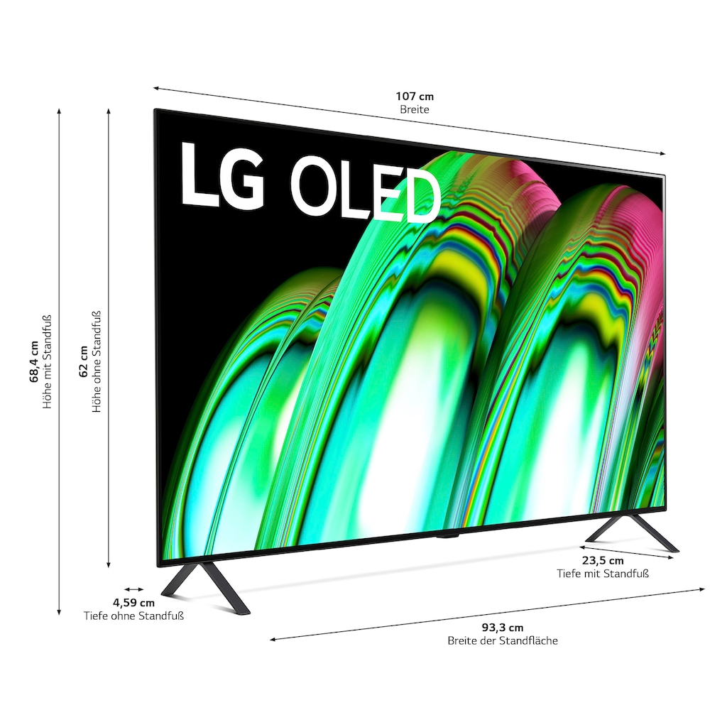 LG OLED-Fernseher »OLED48A29LA«, 121 cm/48 Zoll, 4K Ultra HD, Smart-TV