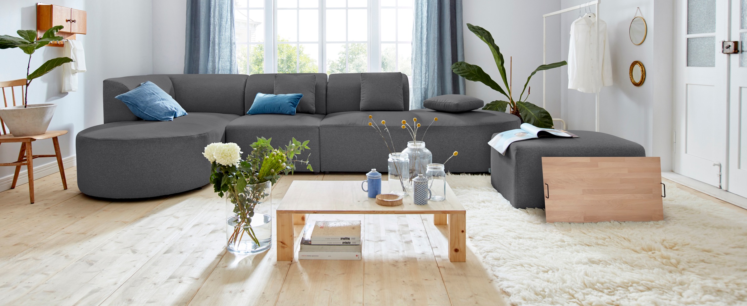 andas Ecksofa »Alesund«, (4 St., +L279:L281), bestehend aus Modulen, auch einzeln... kaufen