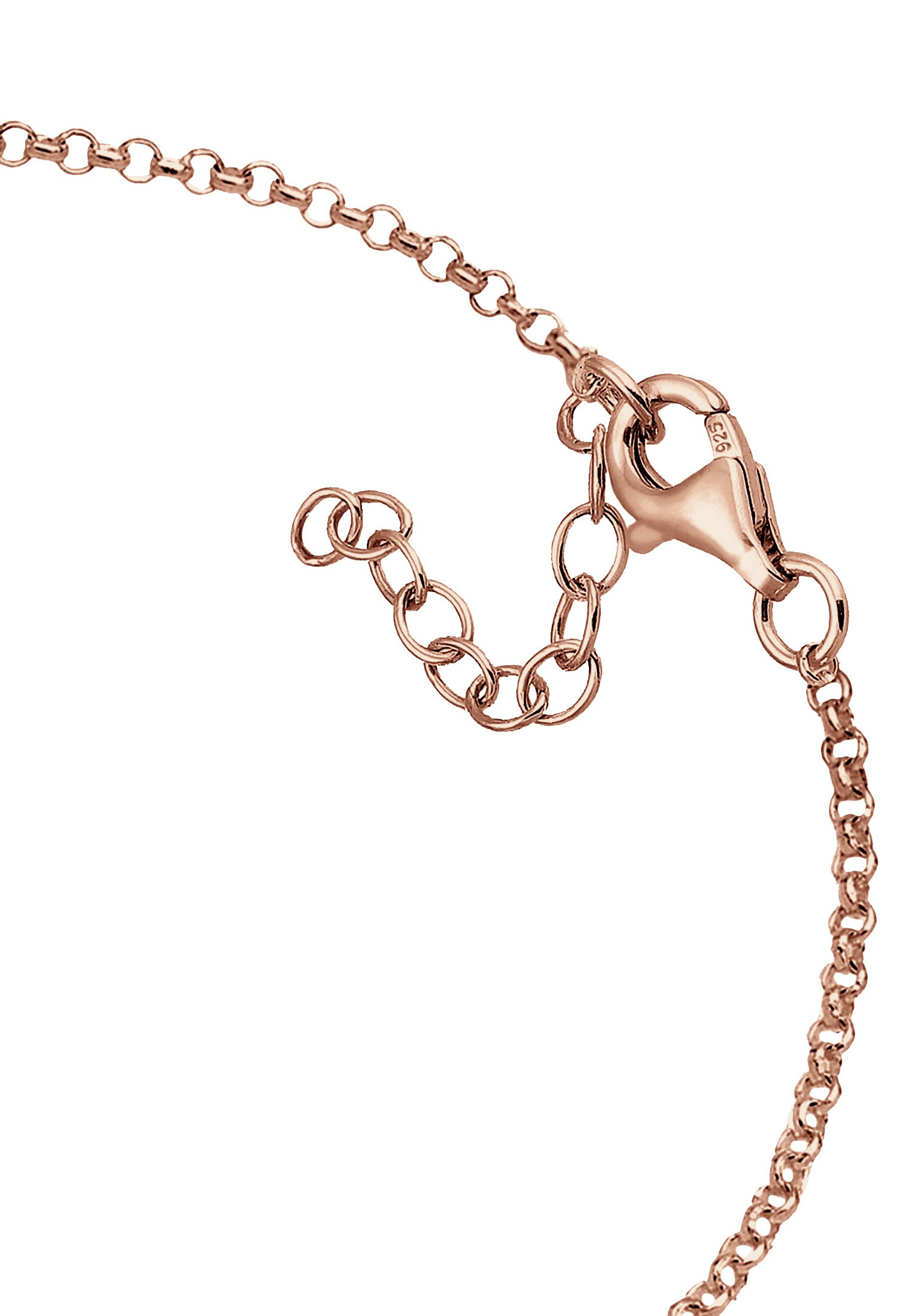 Elli Armkette »Armband Armkette Herz Love Basic 925 Silber«