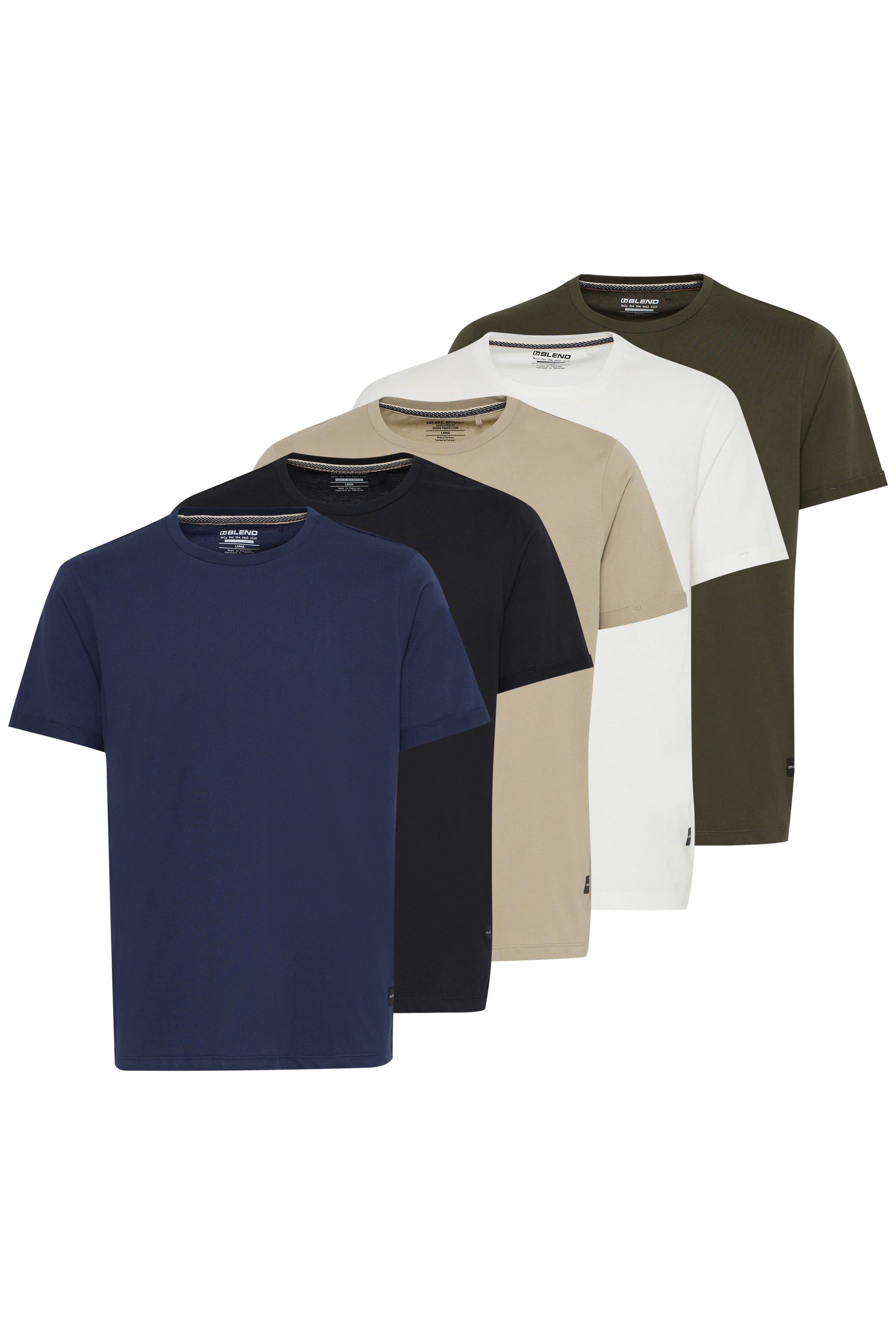 Blend T-Shirt »T-Shirt BHtee 5 Pack«