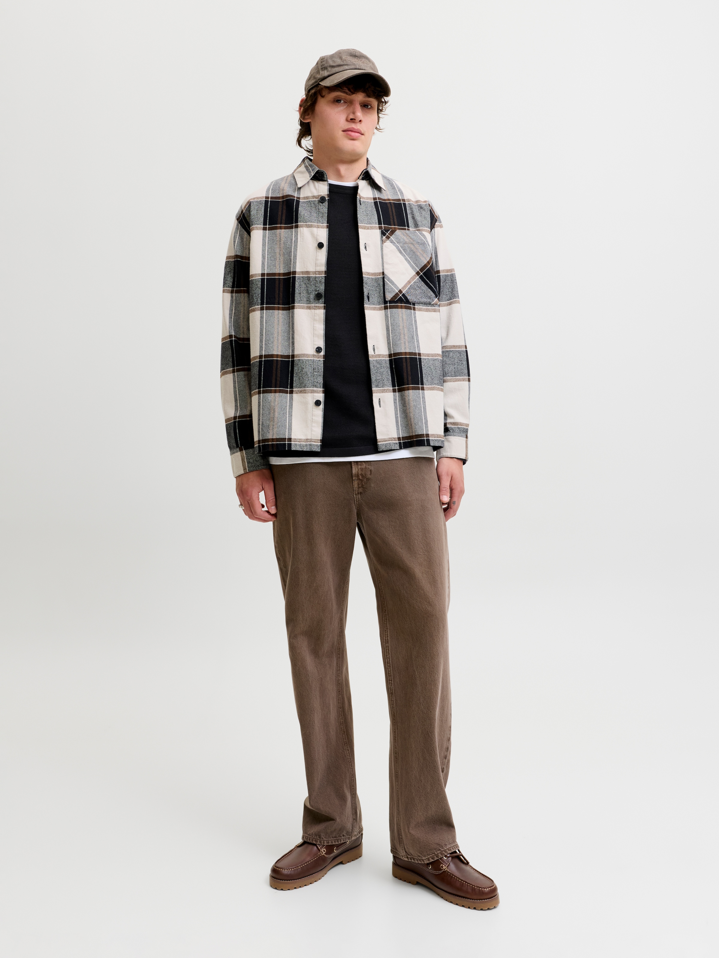 Jack & Jones Rundhalspullover »JJEAUSTIN KNIT CREW NECK NOOS« Baumwollmischung, regular fit