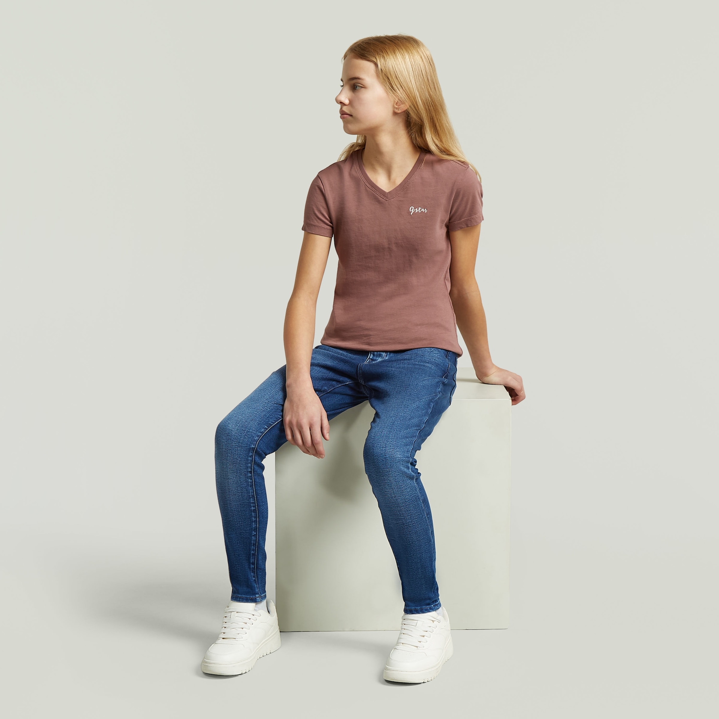 G-STAR Skinny-fit-Jeans »KIDS, 3301 SKINNY G« mit mittelhohem Bund
