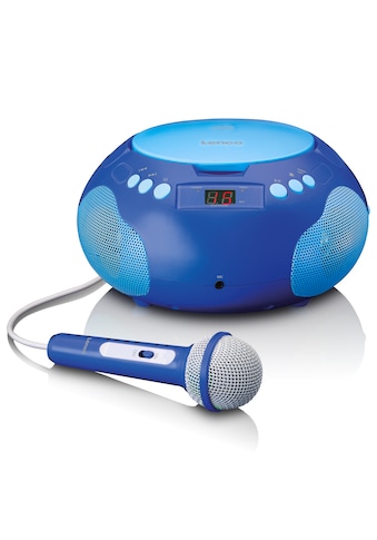 Lenco CD-Radiorecorder »SCD-620BU - Kinder CD-Player Radio Mikrofon« kaufen