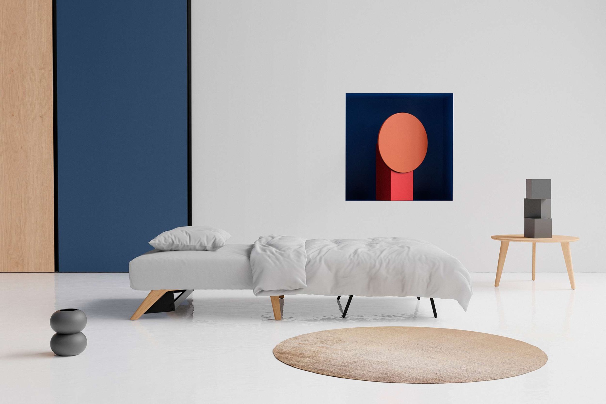INNOVATION LIVING ™ Sessel »CUBED Schlafsessel«