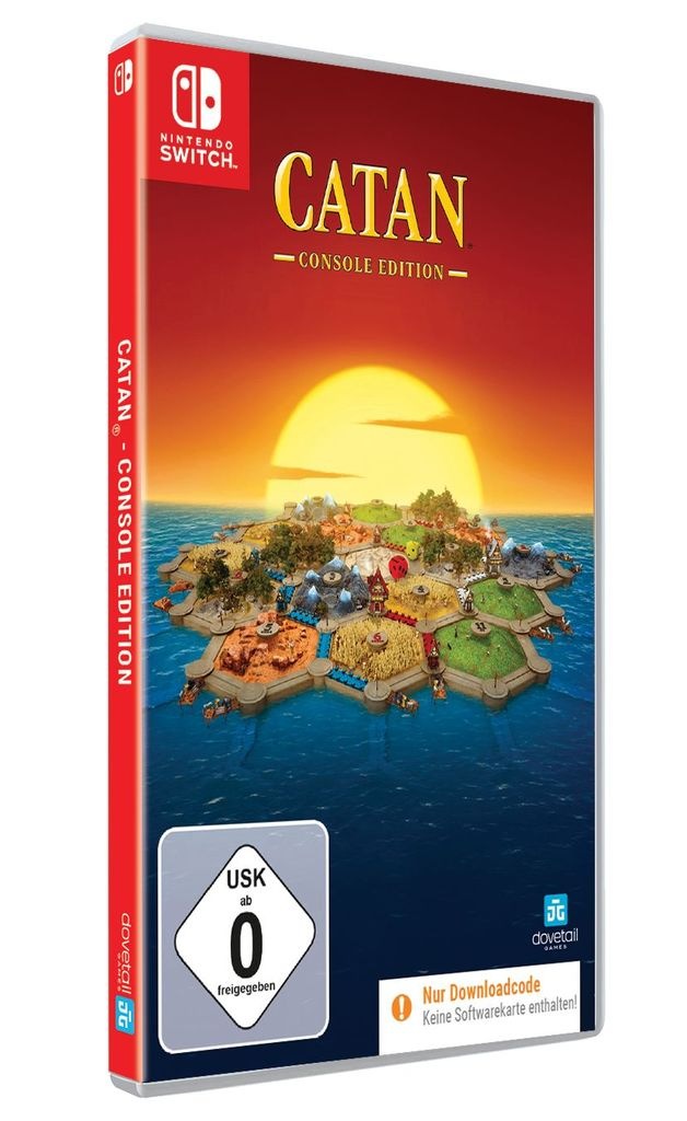 Nintendo Switch Spielesoftware »Catan - Standard Edition (Downloadcode in a Box)« Nintendo Switch