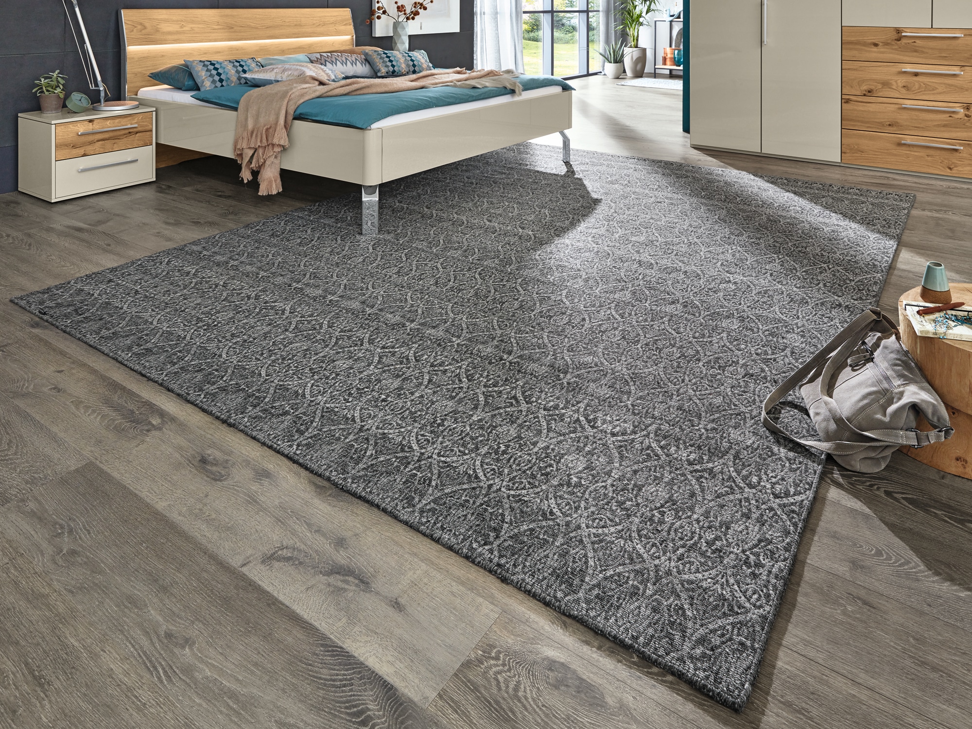 Musterring Teppich »MALIBU«, rechteckig, 8 mm Höhe, exlcusive MUSTERRING DELUXE COLLECTION hochwertige Bambus Viskose
