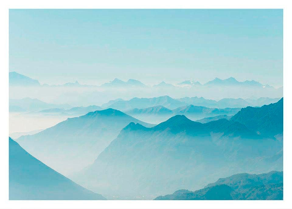 Poster Natur, Höhe: 30cm Komar »Mountains View«, OTTO bei