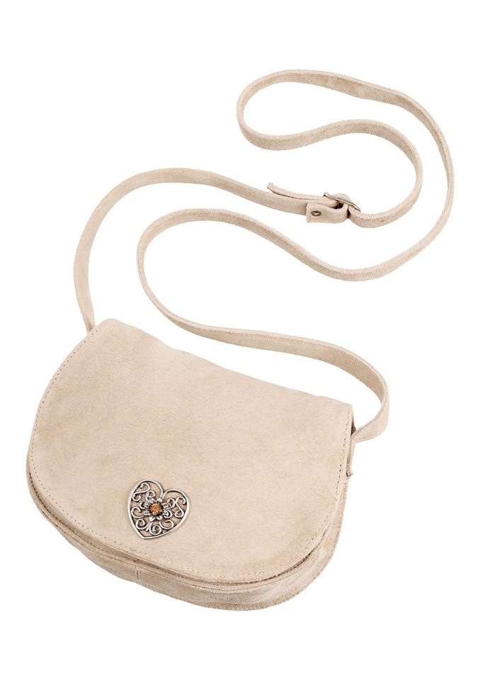 Kabe Leder Accessoires Trachtentasche, mit Applikation