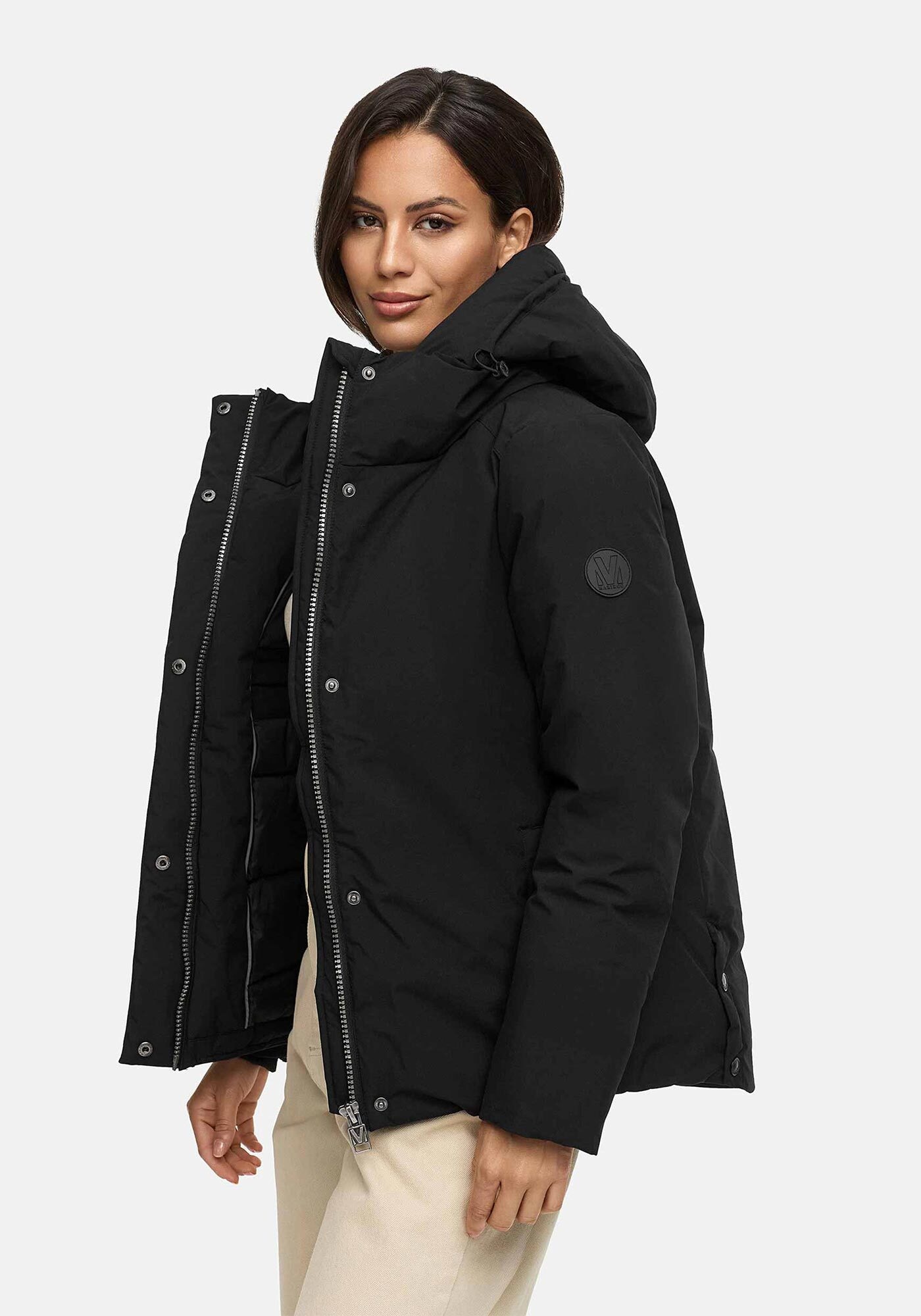 Marikoo Winterjacke »Marikoo Yeminaa Damen Herbst Winter Jacke N113«