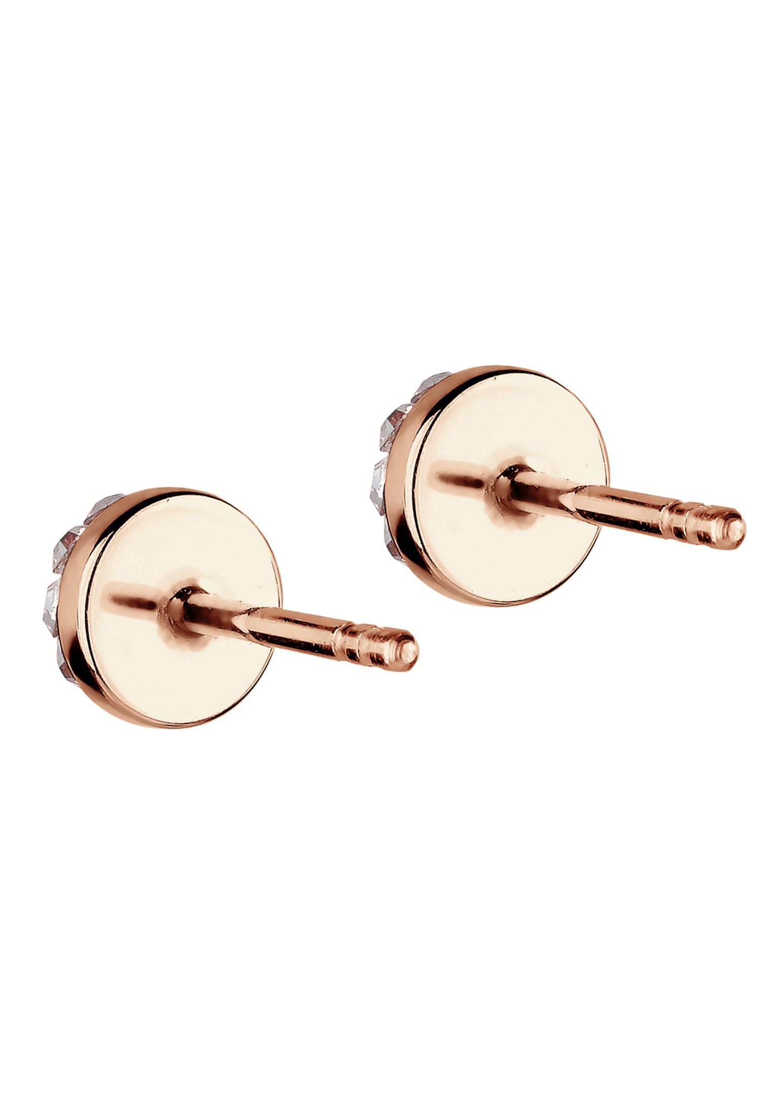 Elli Paar Ohrstecker »Ohrringe Weiß 925 Sterling Silber, mit Kristallen von Swarovski®«