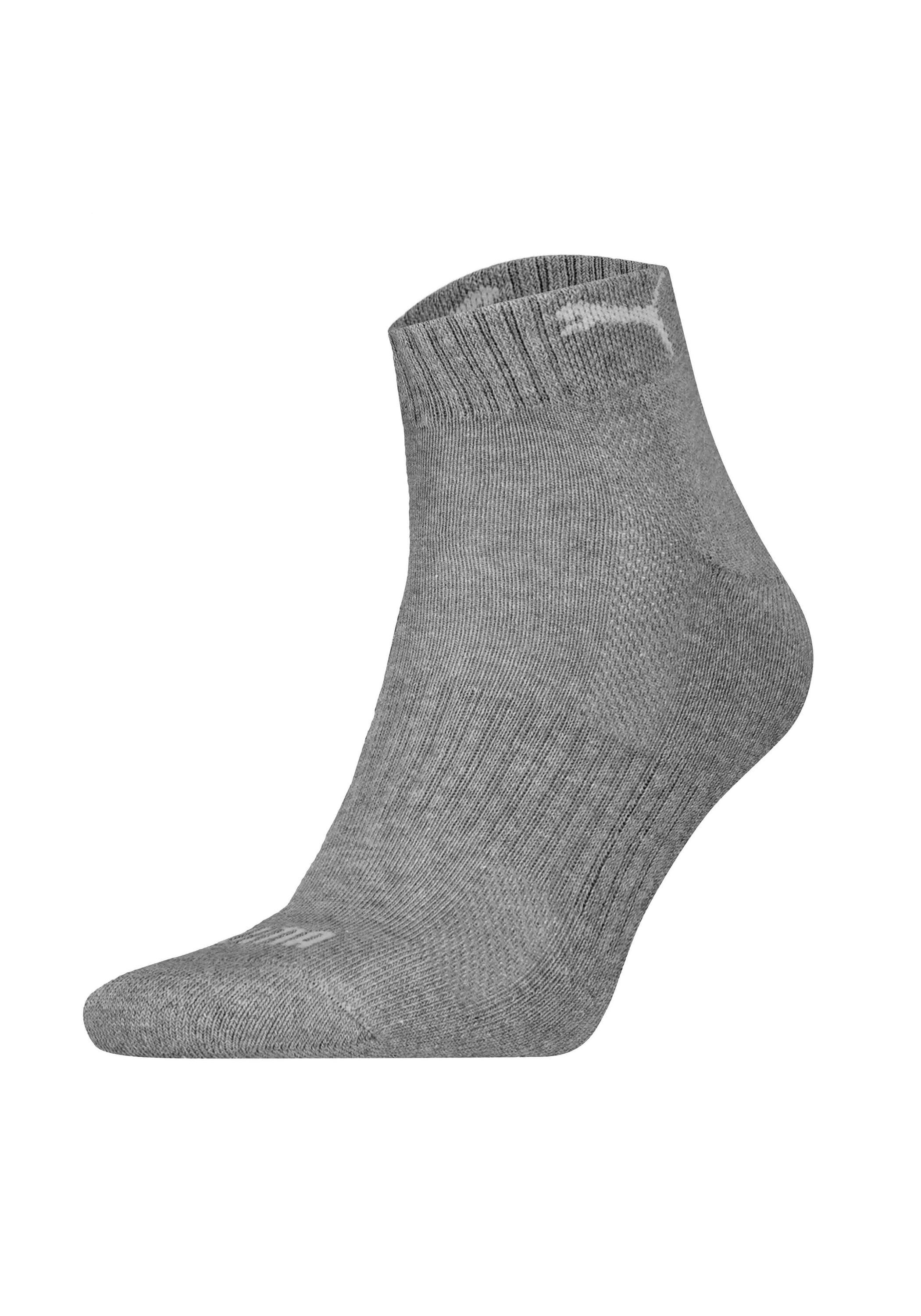 PUMA Kurzsocken »Socken Cushioned Quarter 3P 3er Pack«