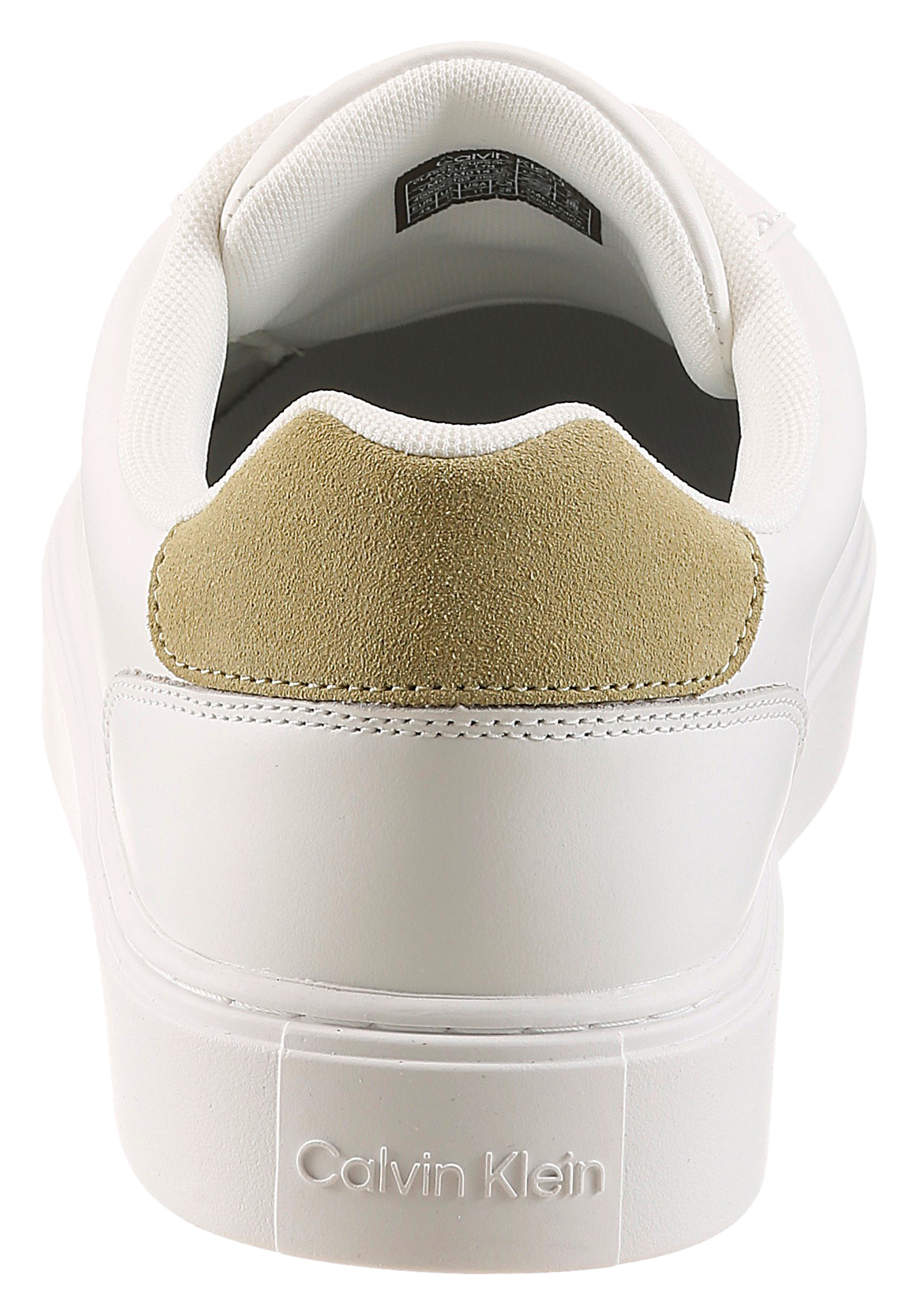 Calvin Klein Jeans Sneaker »CLASSIC CUPSOLE LACEUP LTH«  Schnürschuh, Freizeitschuh mit Fersenbesatz und seitlichem CK-Logo