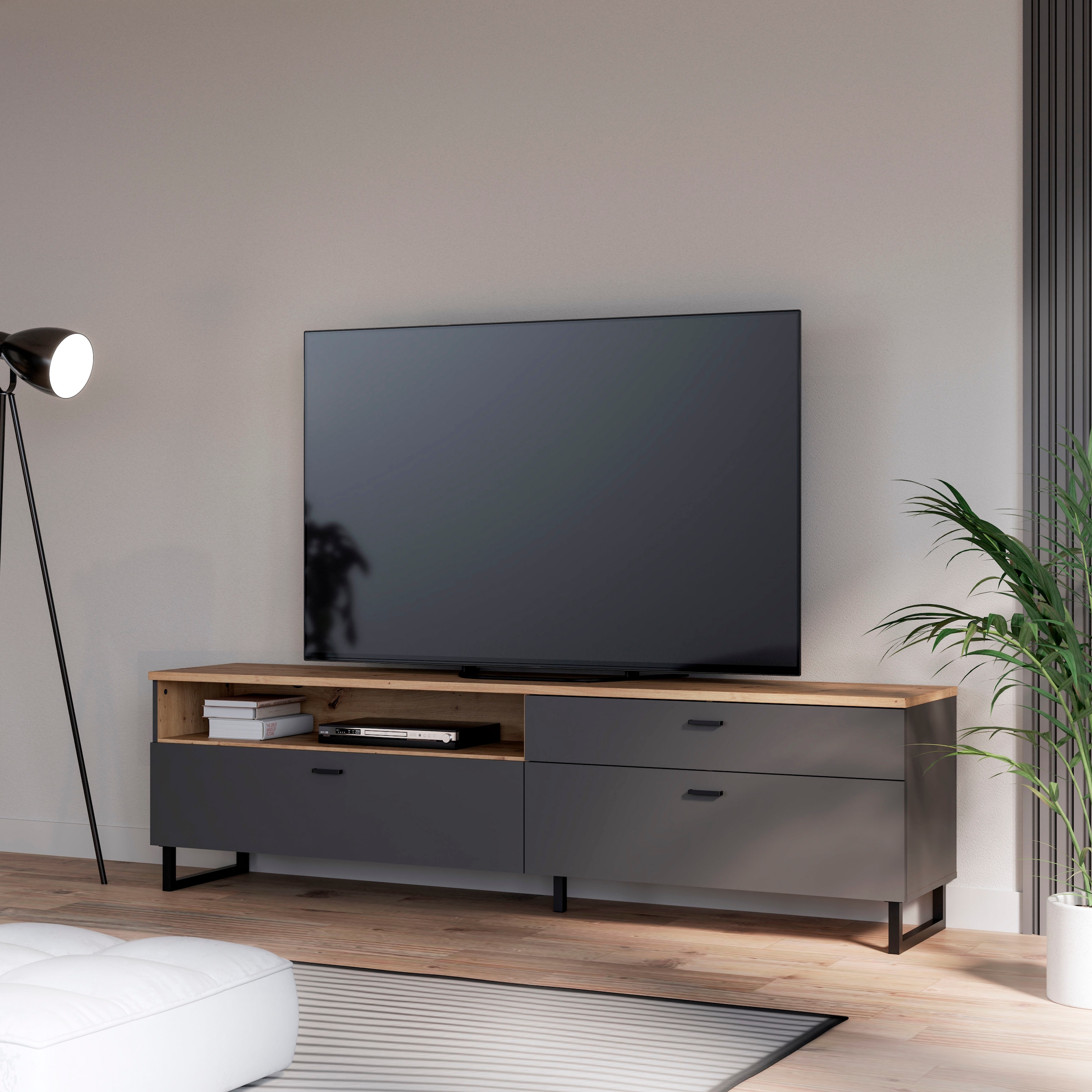 FORTE TV-Schrank »Leokadia«, Breite ca. 205 cm