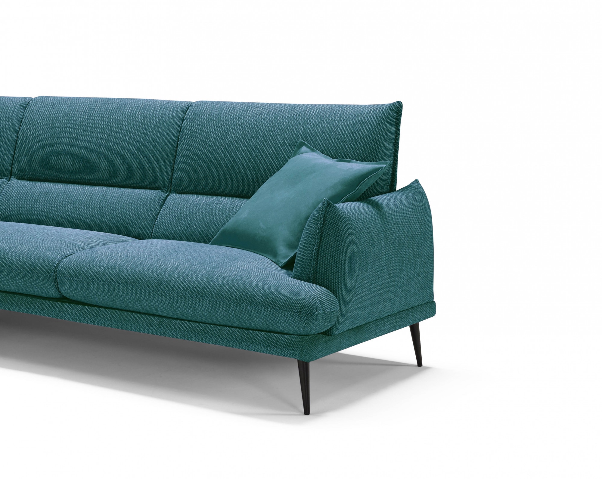 Egoitaliano Ecksofa »FUNNY, hochwertiges und aktuelles Design, bequeme Rückenlehne«, toller Sitzkomfort, L-Form