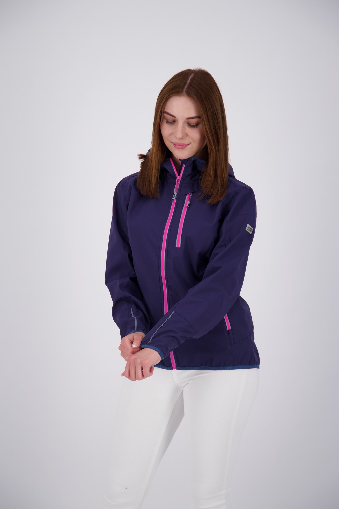 LPO Softshelljacke »MECATINA PEAK II WOMEN« mit Kapuze mit abnehmbarer Kapuze