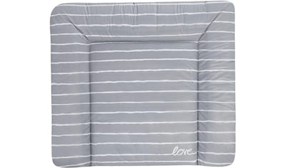 Wickelauflage »Softy, Grey Stripes«, (1 tlg.)