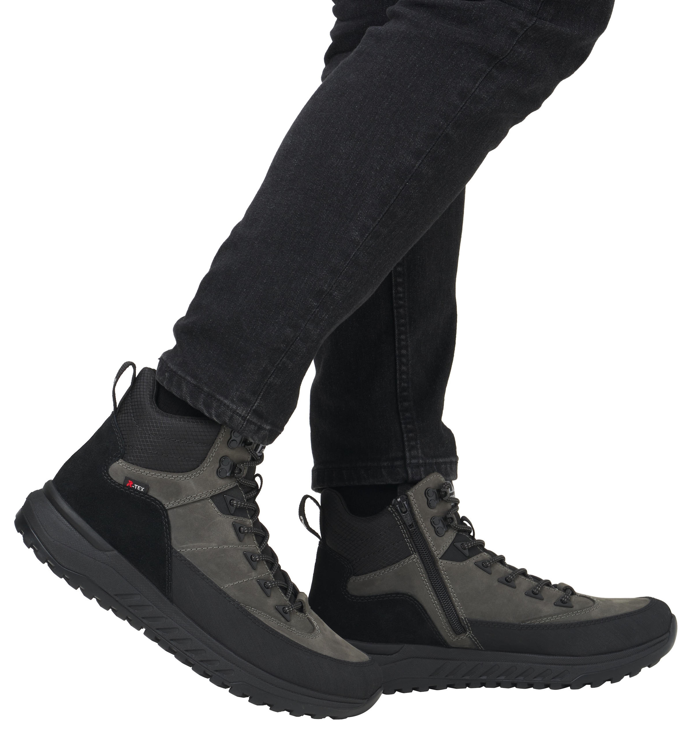 Rieker EVOLUTION Winterboots, Schneeboots, Outdoorstiefelette mit Fiber Grip-Laufsohle