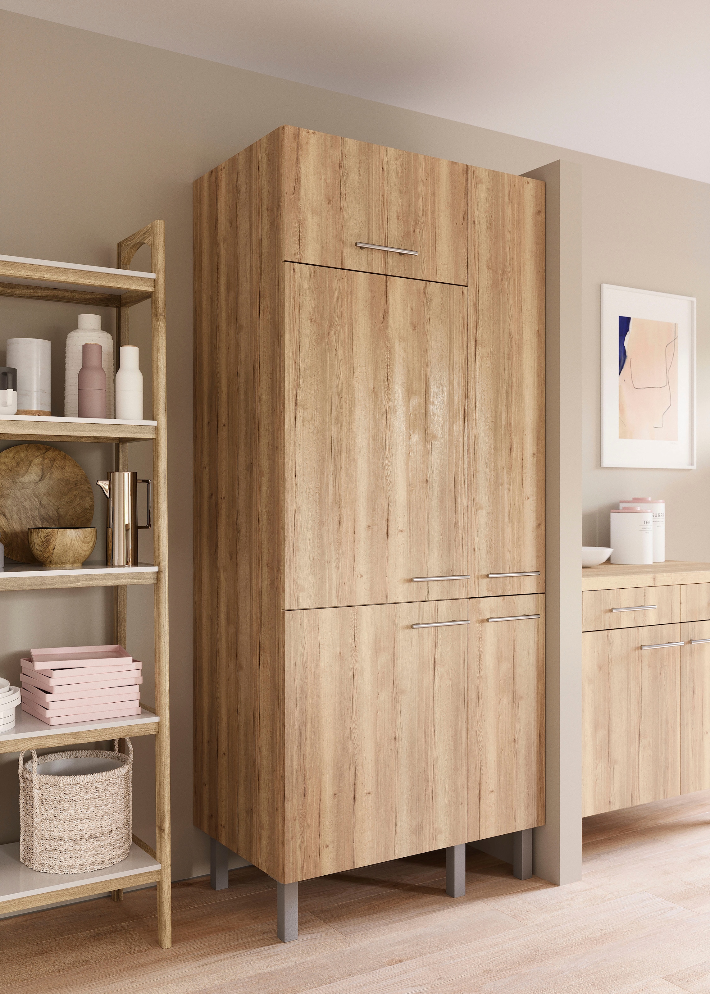 OPTIFIT Küche »Lilly«, Breite 90 cm, wahlweise mit E-Gerät