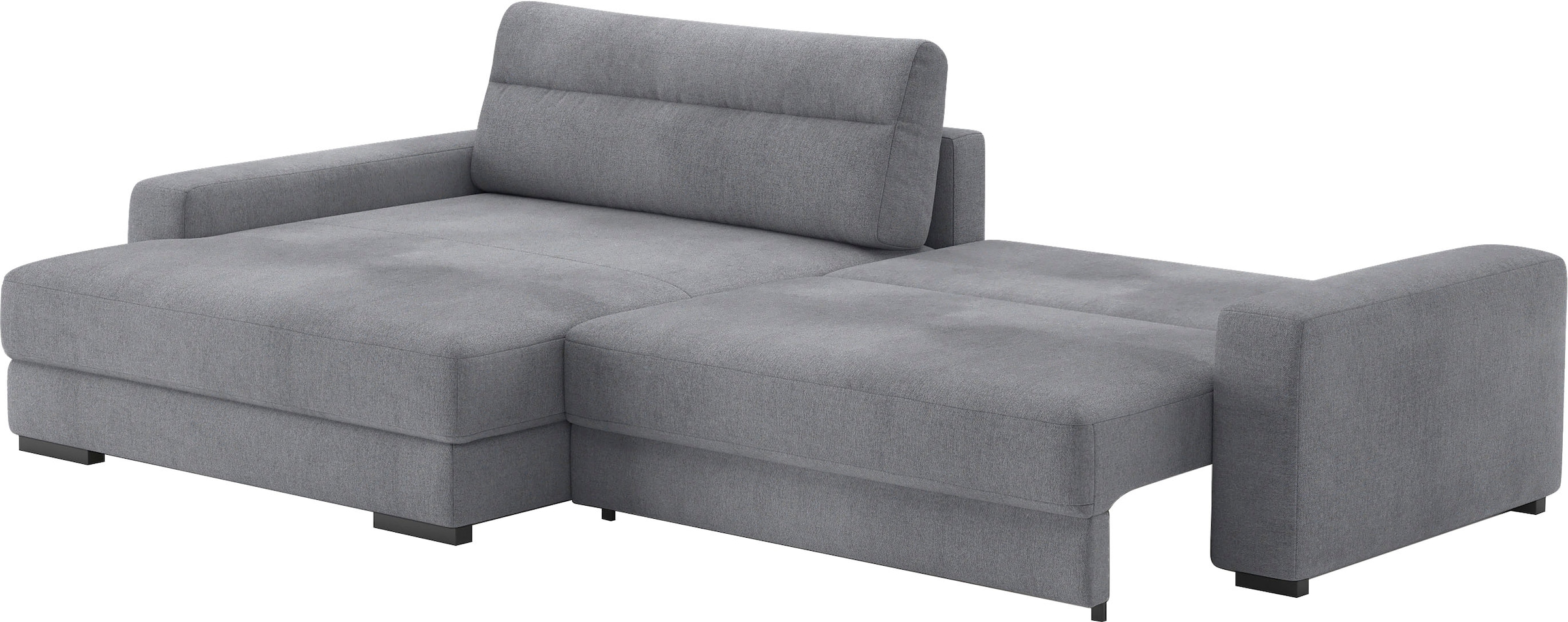 Mr. Couch Ecksofa »Marcello DuraFlex L-Form«, EasyBett, Bettkasten, Kaltschaumpolsterung, bis 140 kg belastbar