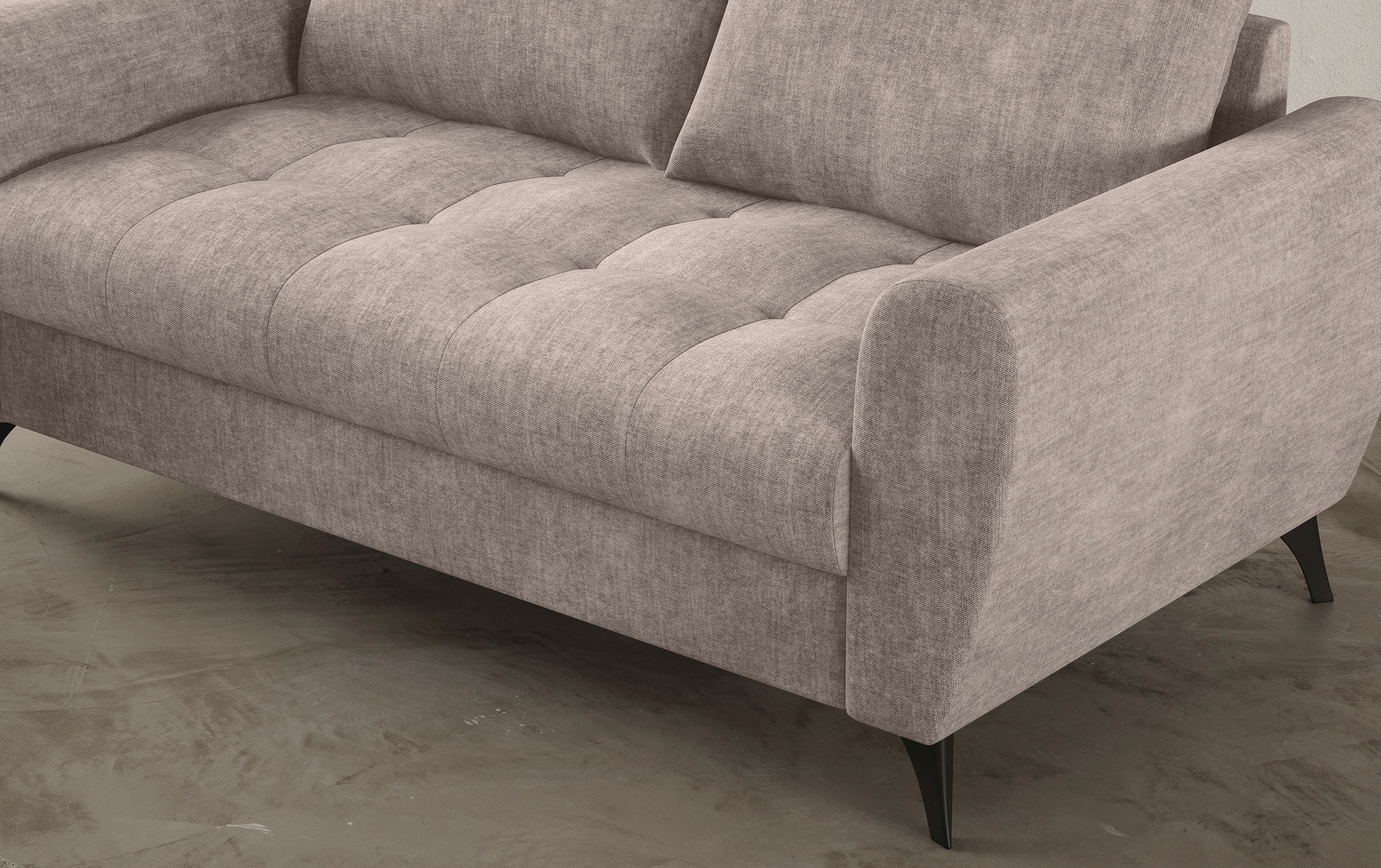 Mr. Couch 2,5-Sitzer »Blackburn II«, Mit Kaltschaumpolsterung bis 140 kg belastbar