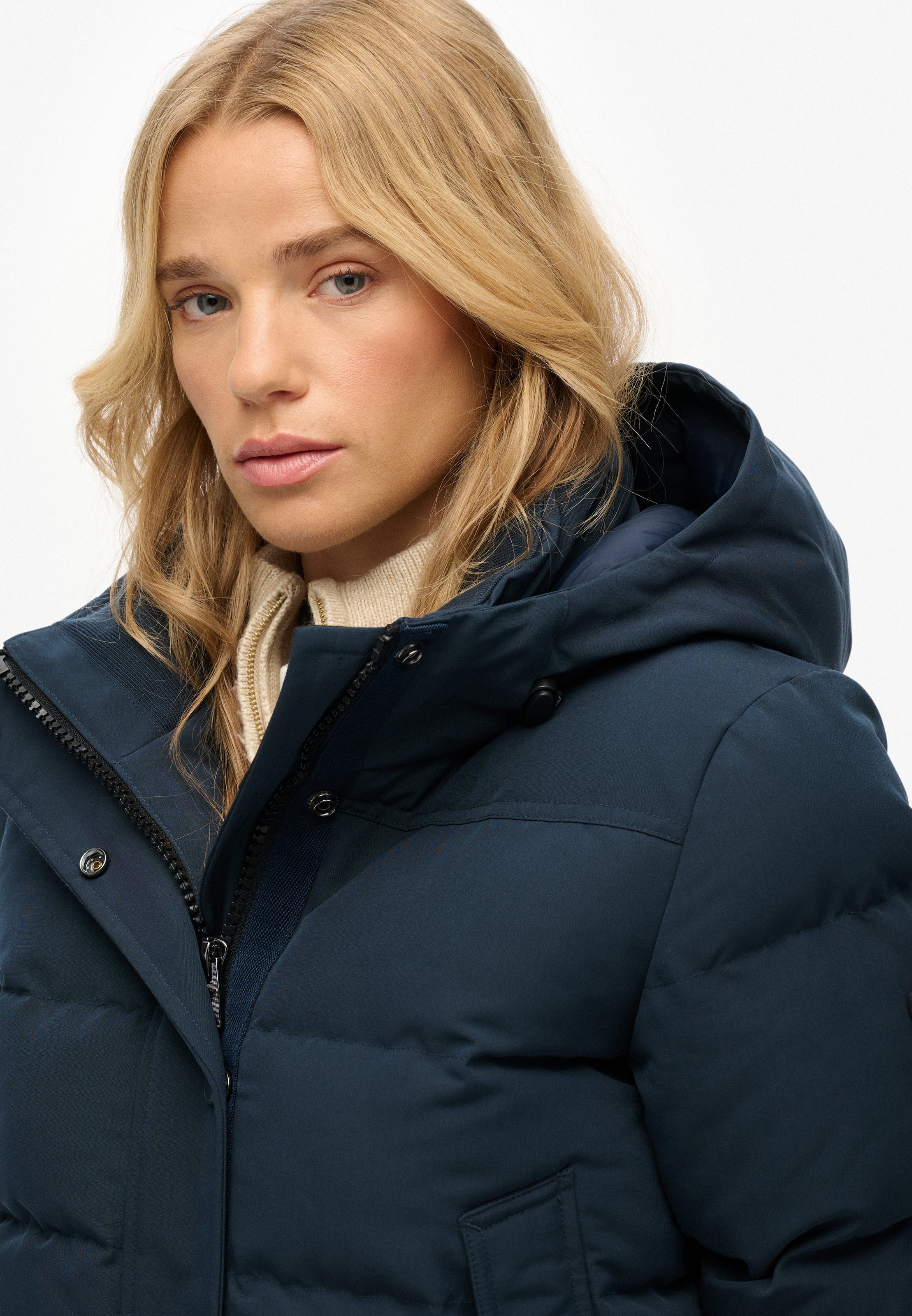 Superdry Steppjacke »EVEREST BOMBER JACKET«, mit Kapuze