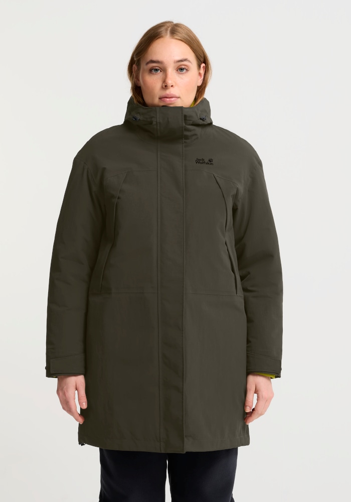 Jack Wolfskin Funktionsparka »ICE FLARE PARKA W« mit Kapuze Winterparka, wasserdicht, warm