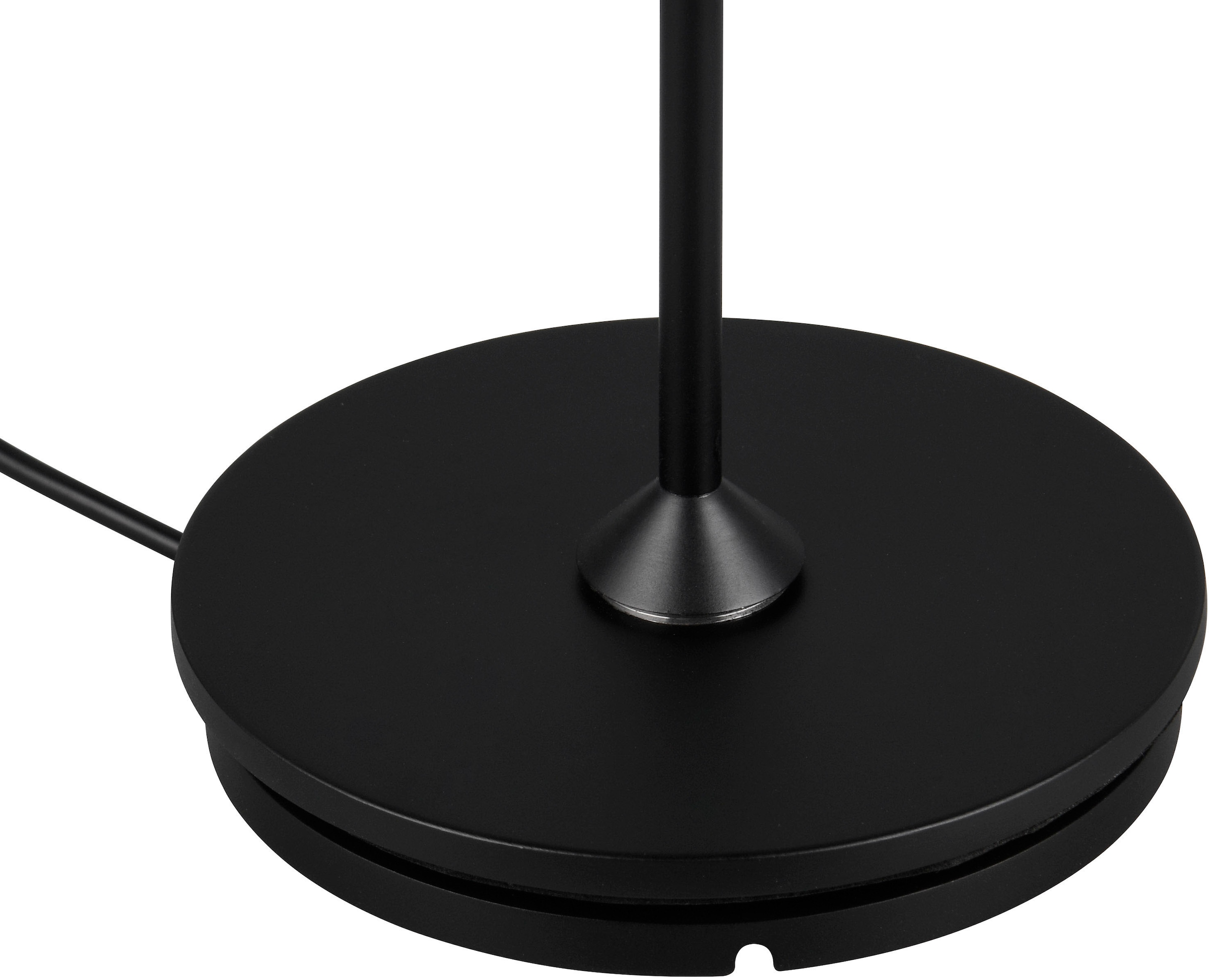 REALITY Leuchten LED Außen-Tischleuchte »SUAREZ«, 1 flammig, Leuchtmittel LED-Board | LED fest integriert, Outdoor Akku Tischlampe inkl Ladestation USB-C, Touch-Dimmer Höhe 39cm