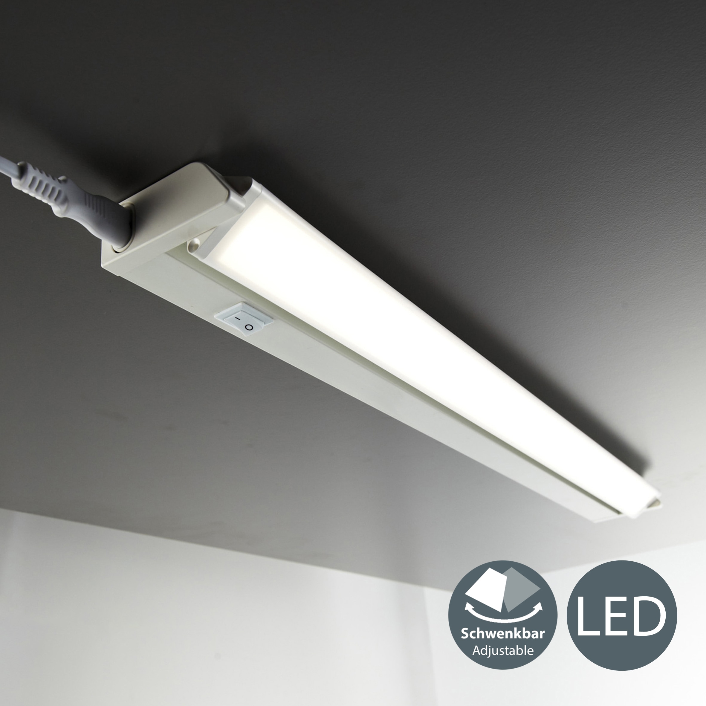 B.K.Licht Lichtleiste »Maria« LED-Board Neutralweiß LED Unterbaulampe, 9W, Lichtleiste, Küche, Beleuchtung Schrankleuchte